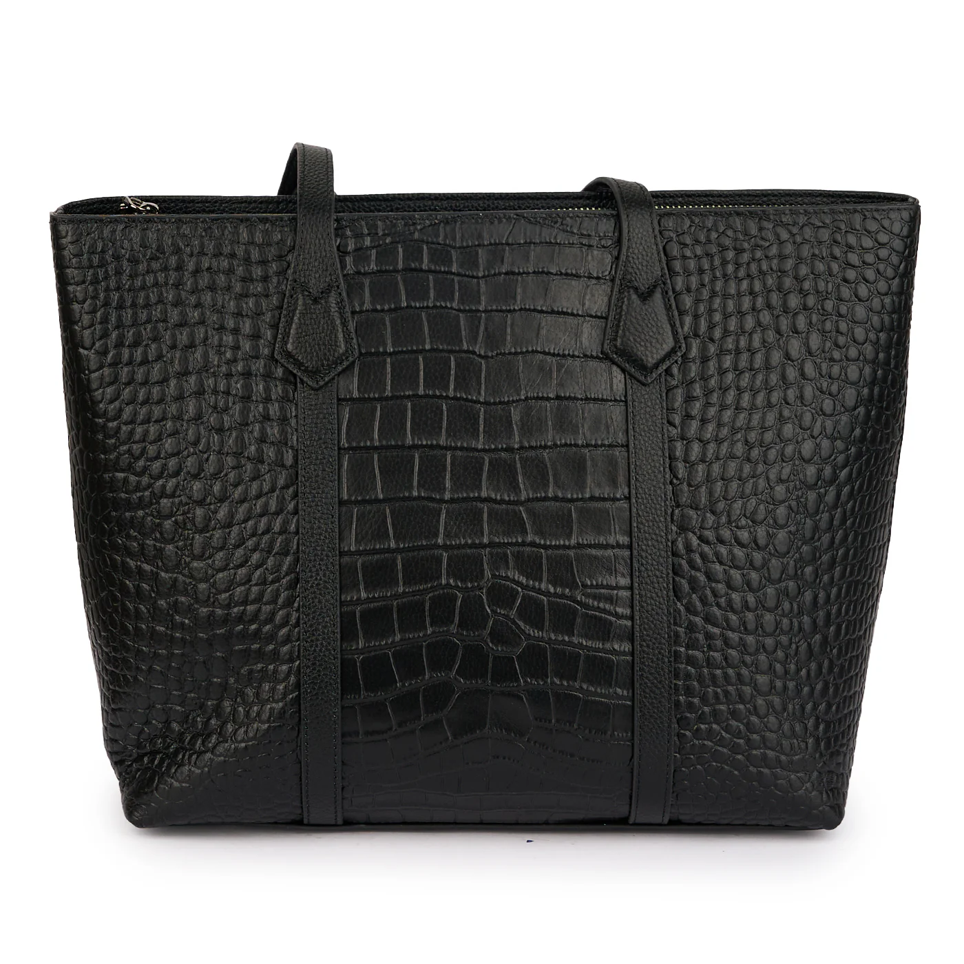 Geanta dama din piele naturala neagra 21274 - Image 3