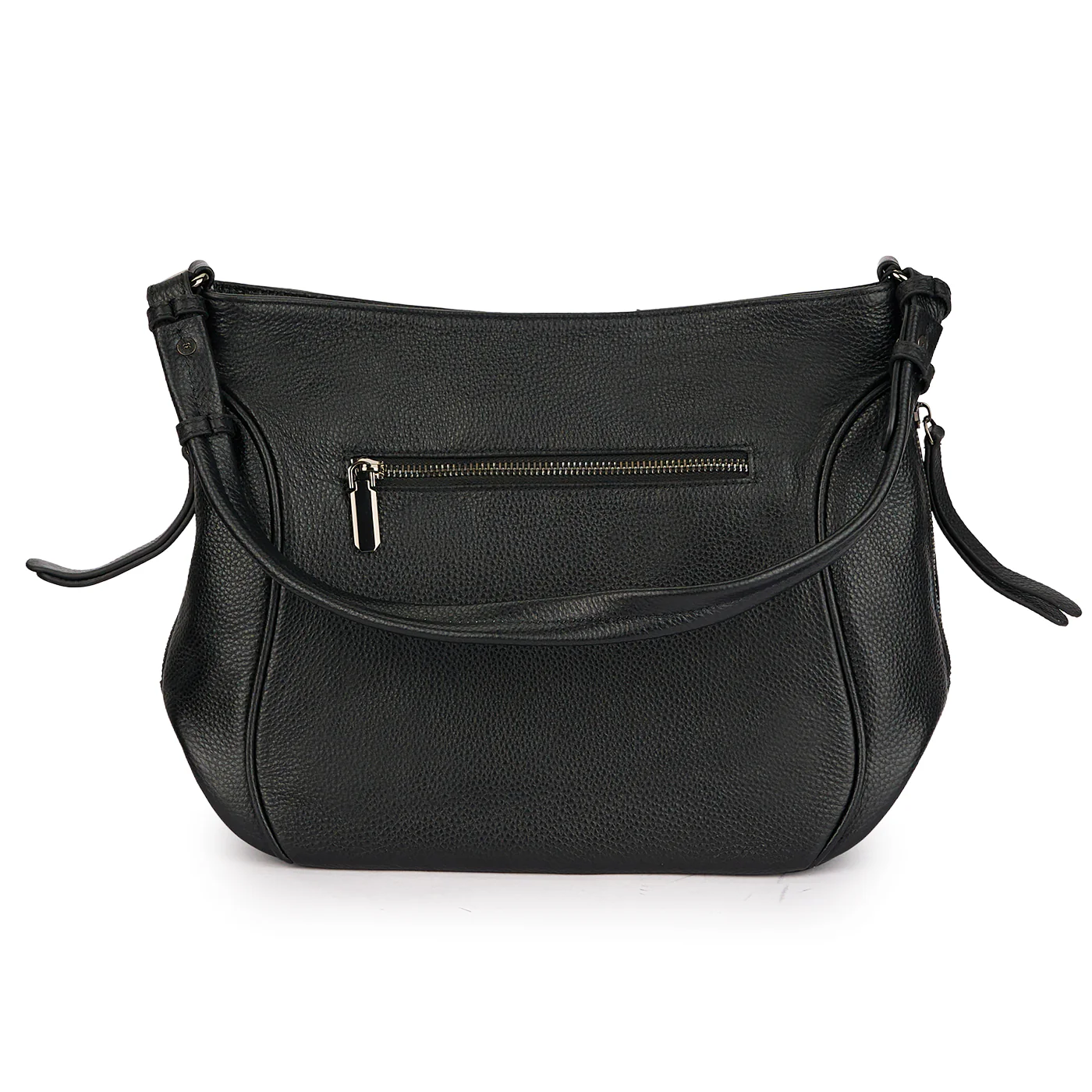 Geanta dama din piele naturala neagra 21390 - Image 3