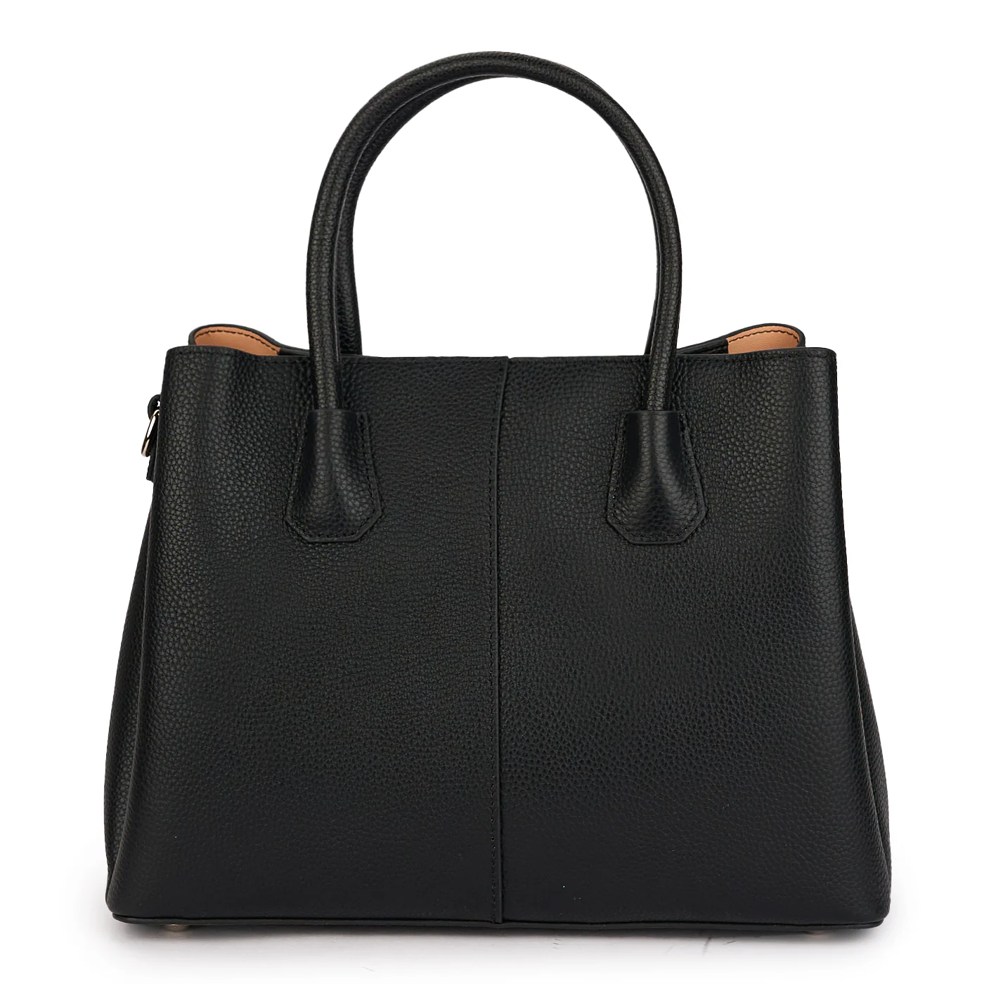 Geanta dama din piele naturala neagra 21493 - Image 3