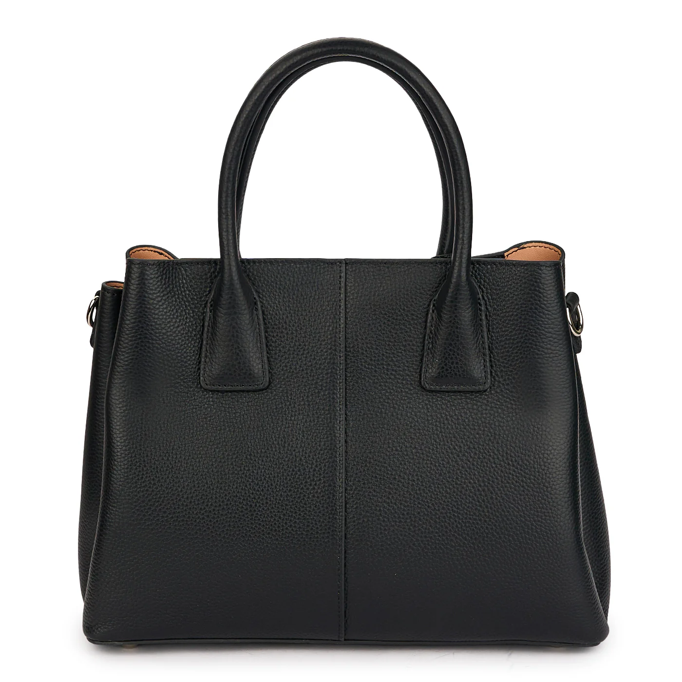 Geanta dama din piele naturala neagra 21514 - Image 3