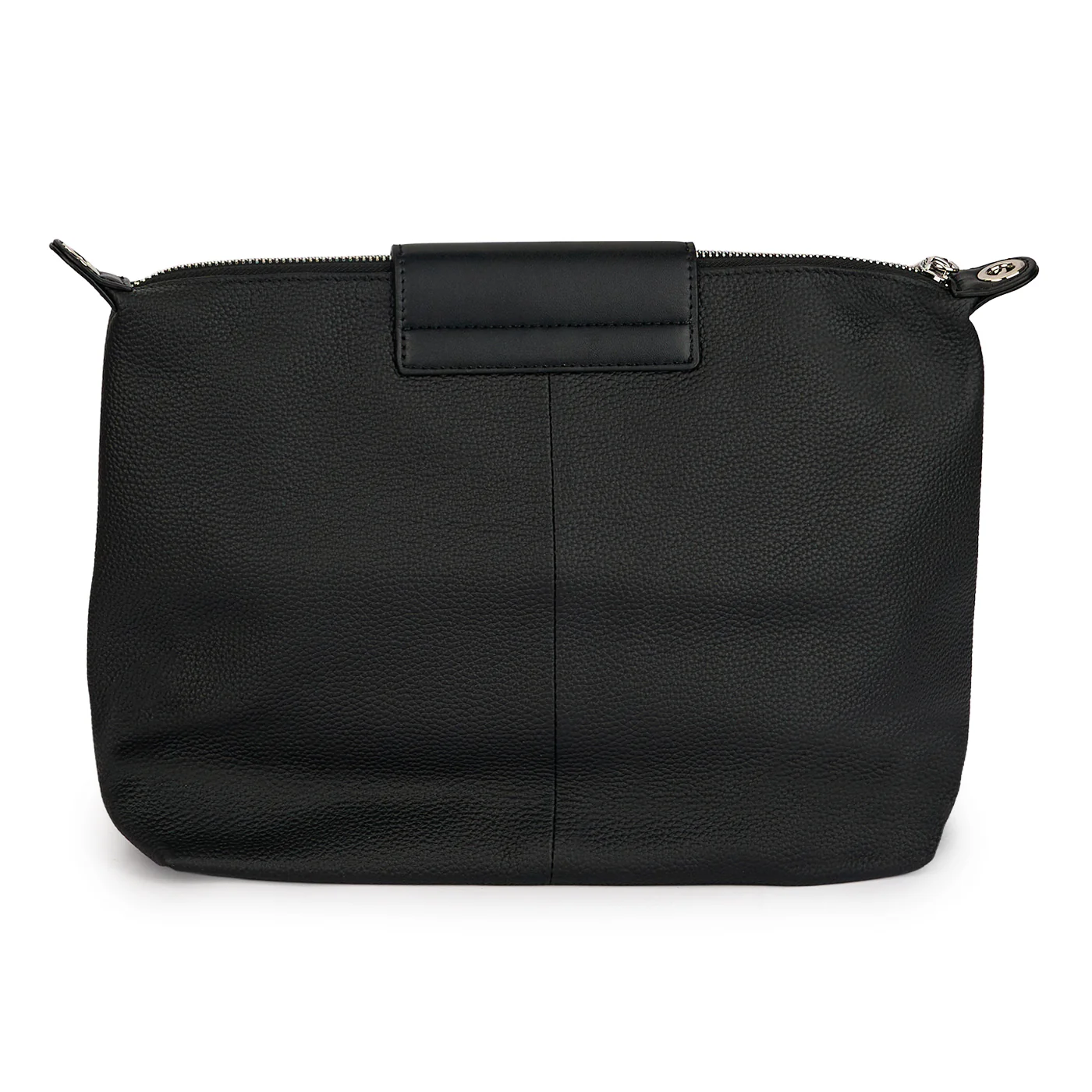 Geanta dama din piele naturala neagra 21604 - Image 3