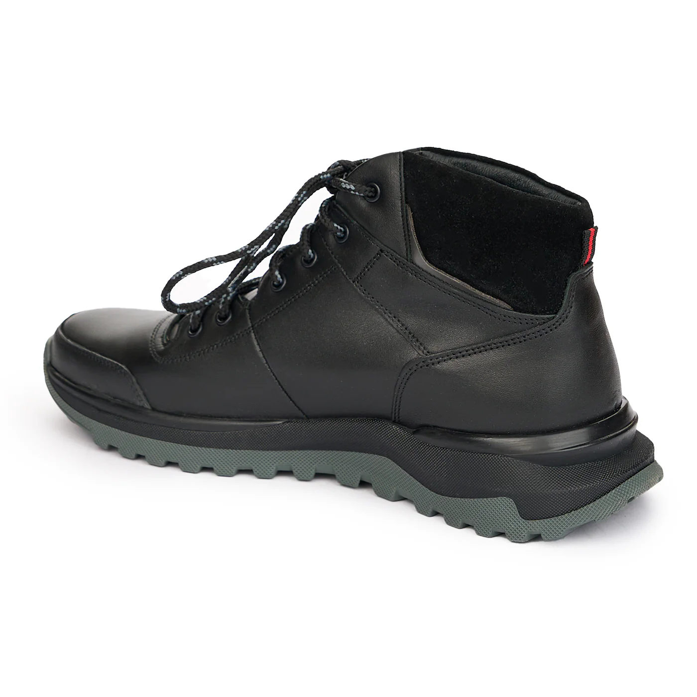Ghete Barbati de Piele Naturala Negre 7356 - Image 2