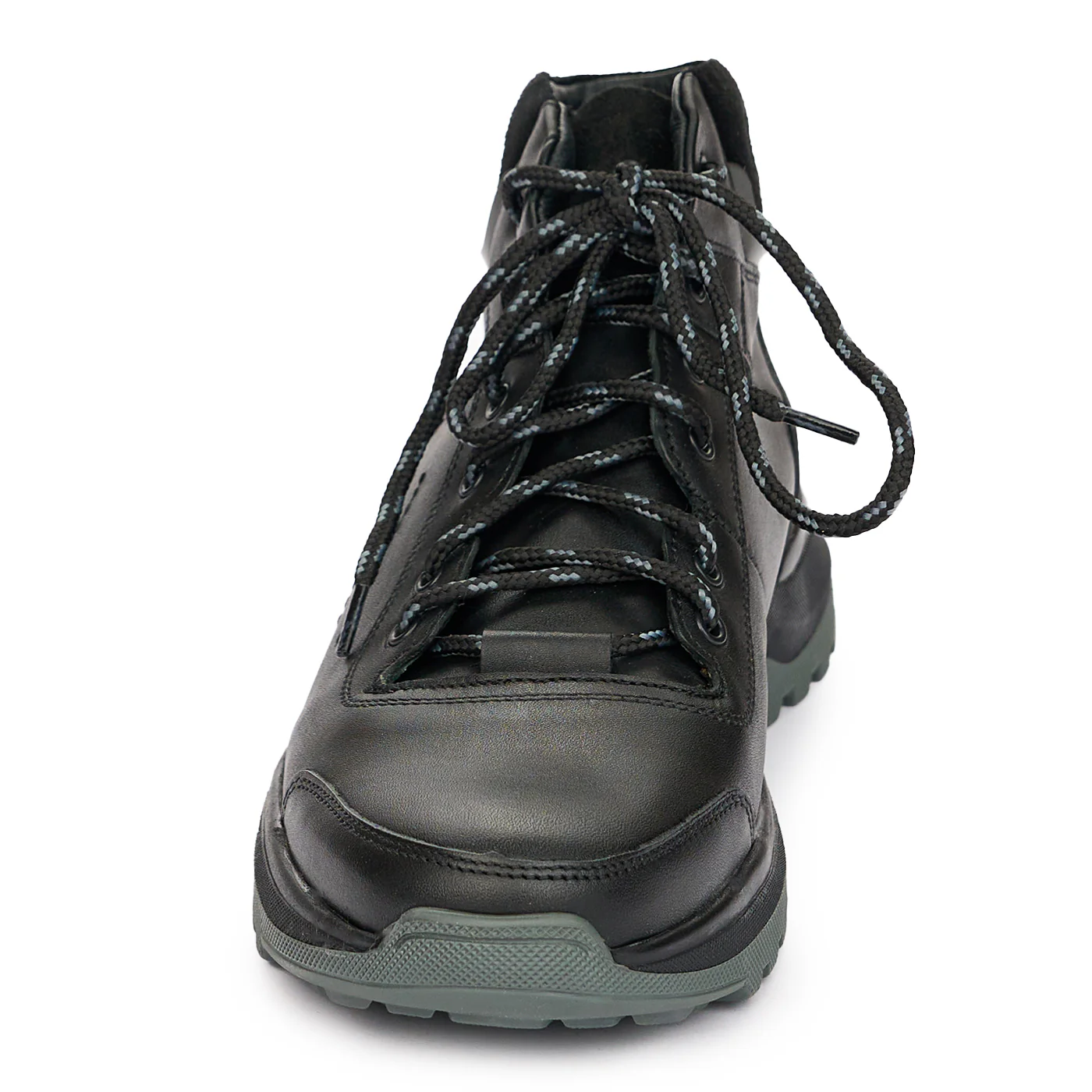 Ghete Barbati de Piele Naturala Negre 7356 - Image 3