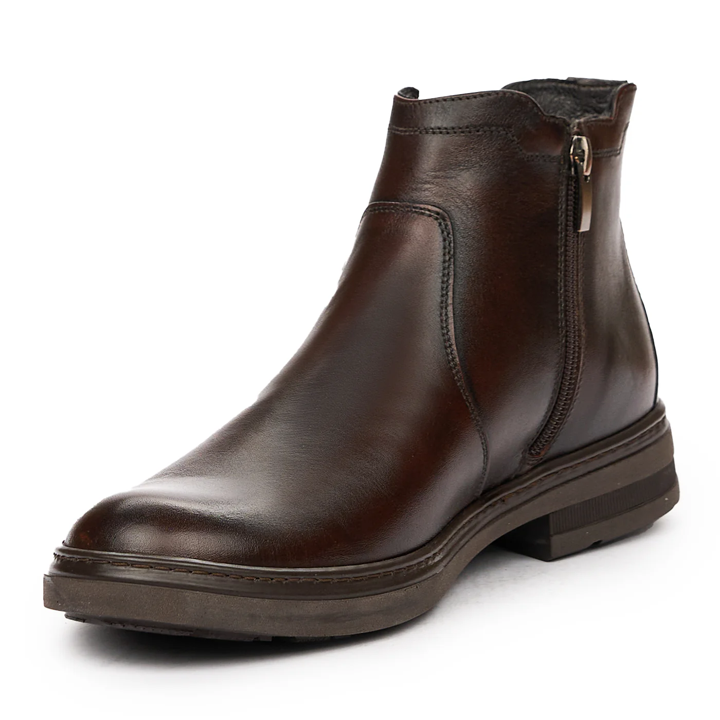Ghete Barbati din Piele Naturala 7163 - Image 4