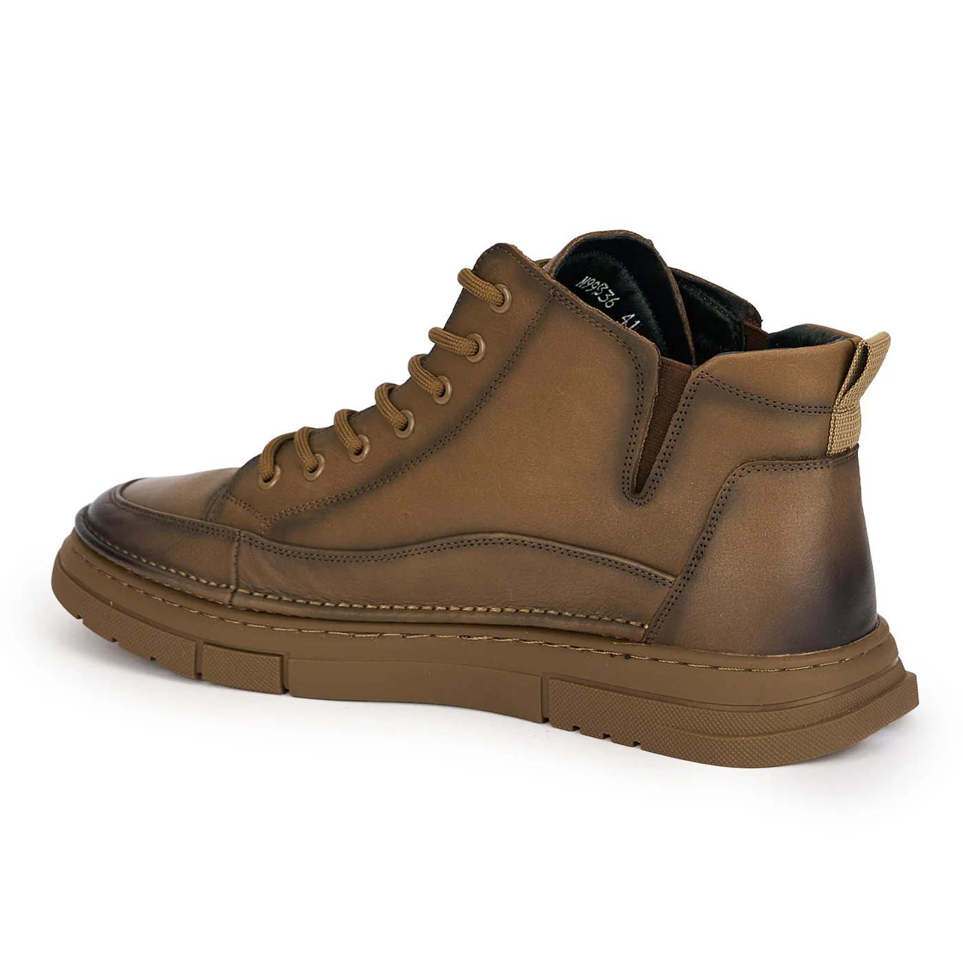 Ghete barbati din piele naturala bej 7965 - Image 2