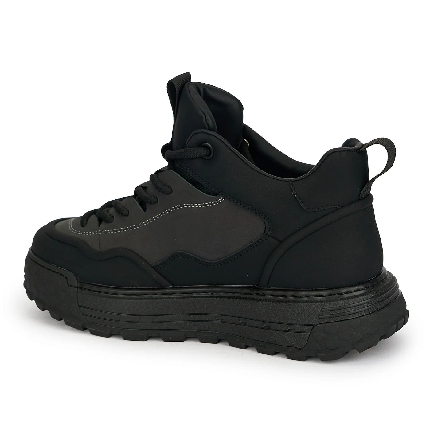 Ghete barbati din piele naturala gri 7983 - Image 2