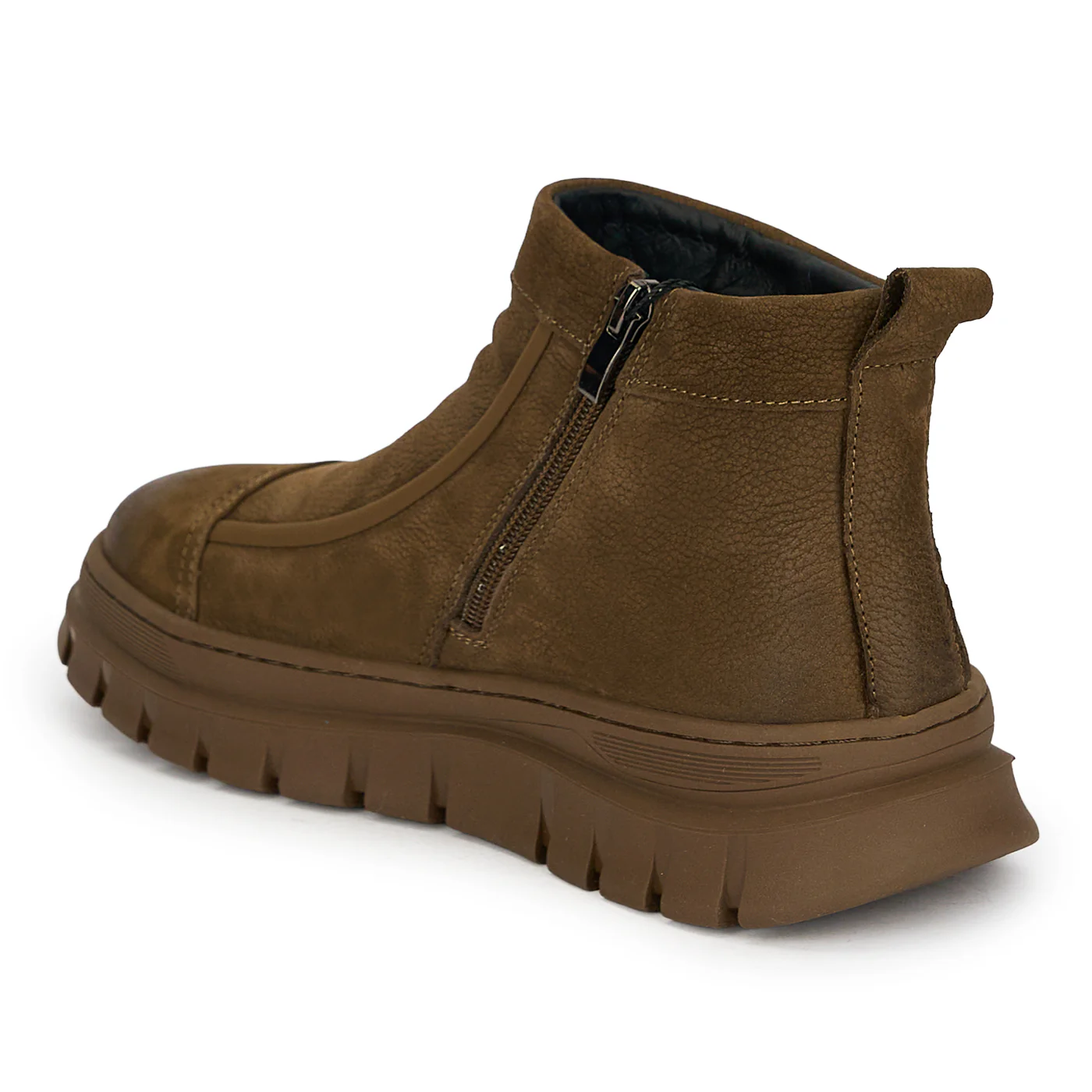 Ghete barbati din piele naturala maro 7991 - Image 2