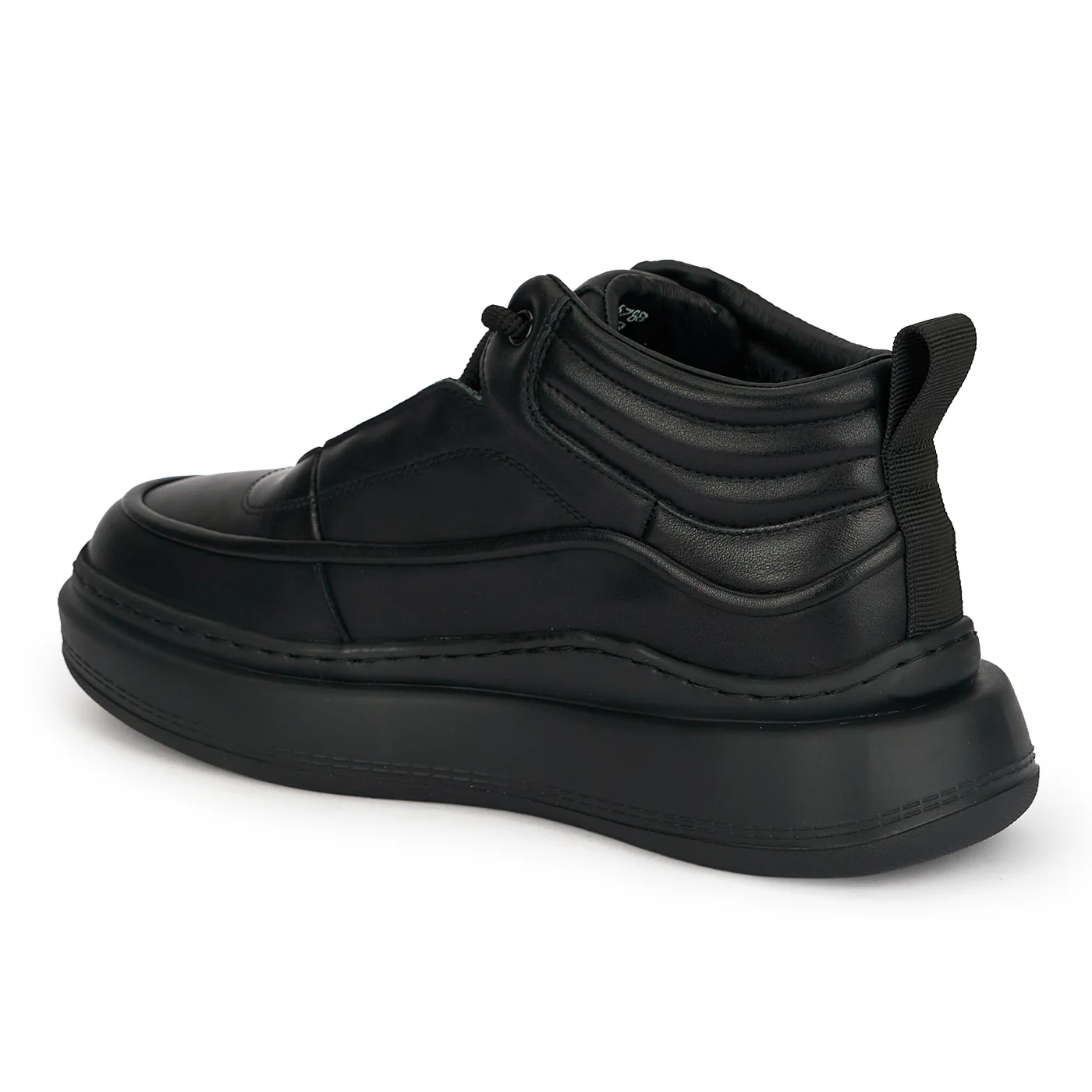 Ghete barbati din piele naturala neagra 20004 - Image 2