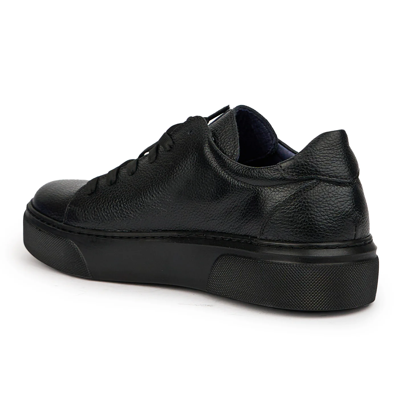 Pantofi barbati din piele naturala neagra 7560 - Image 2