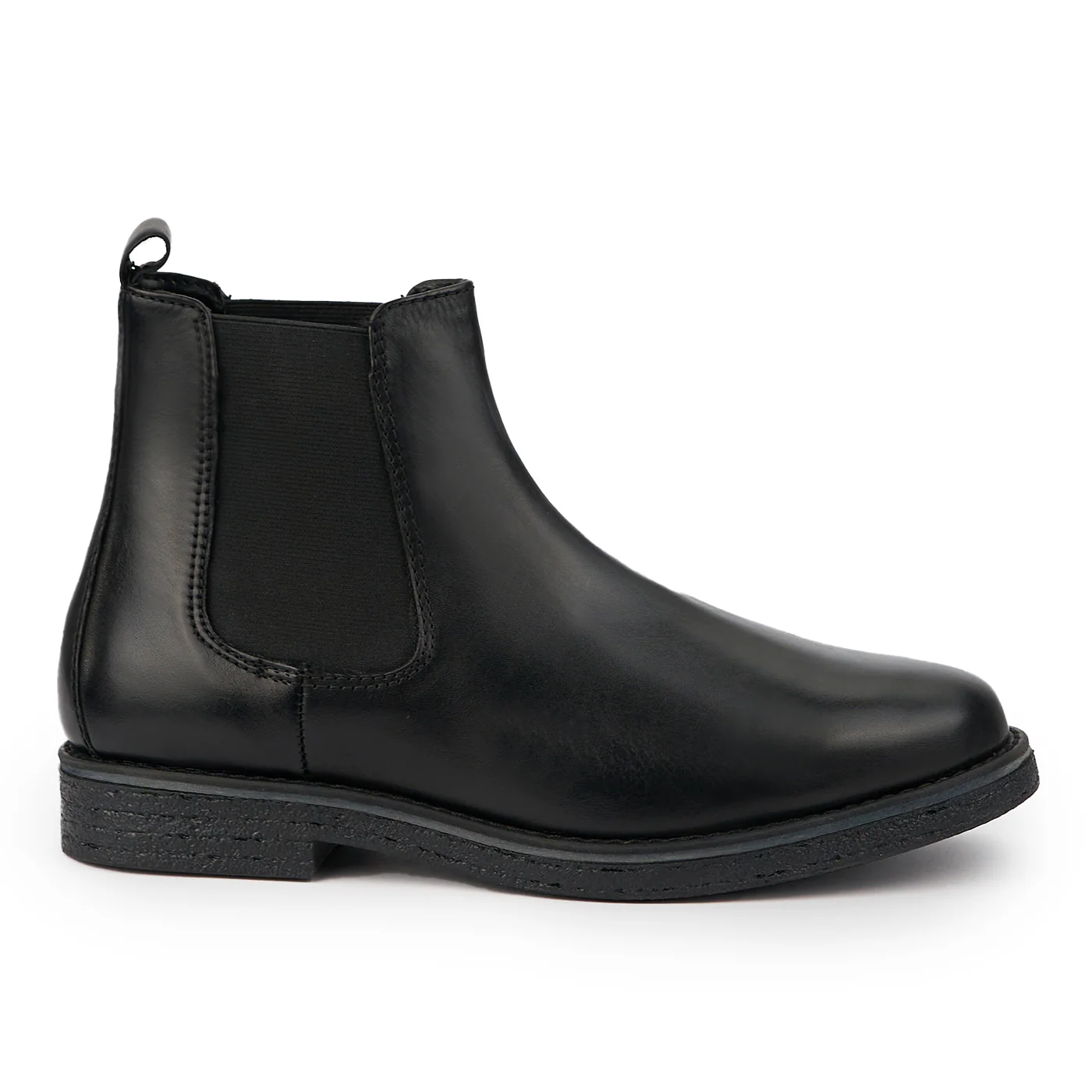 Ghete barbati din piele naturala neagra 7569