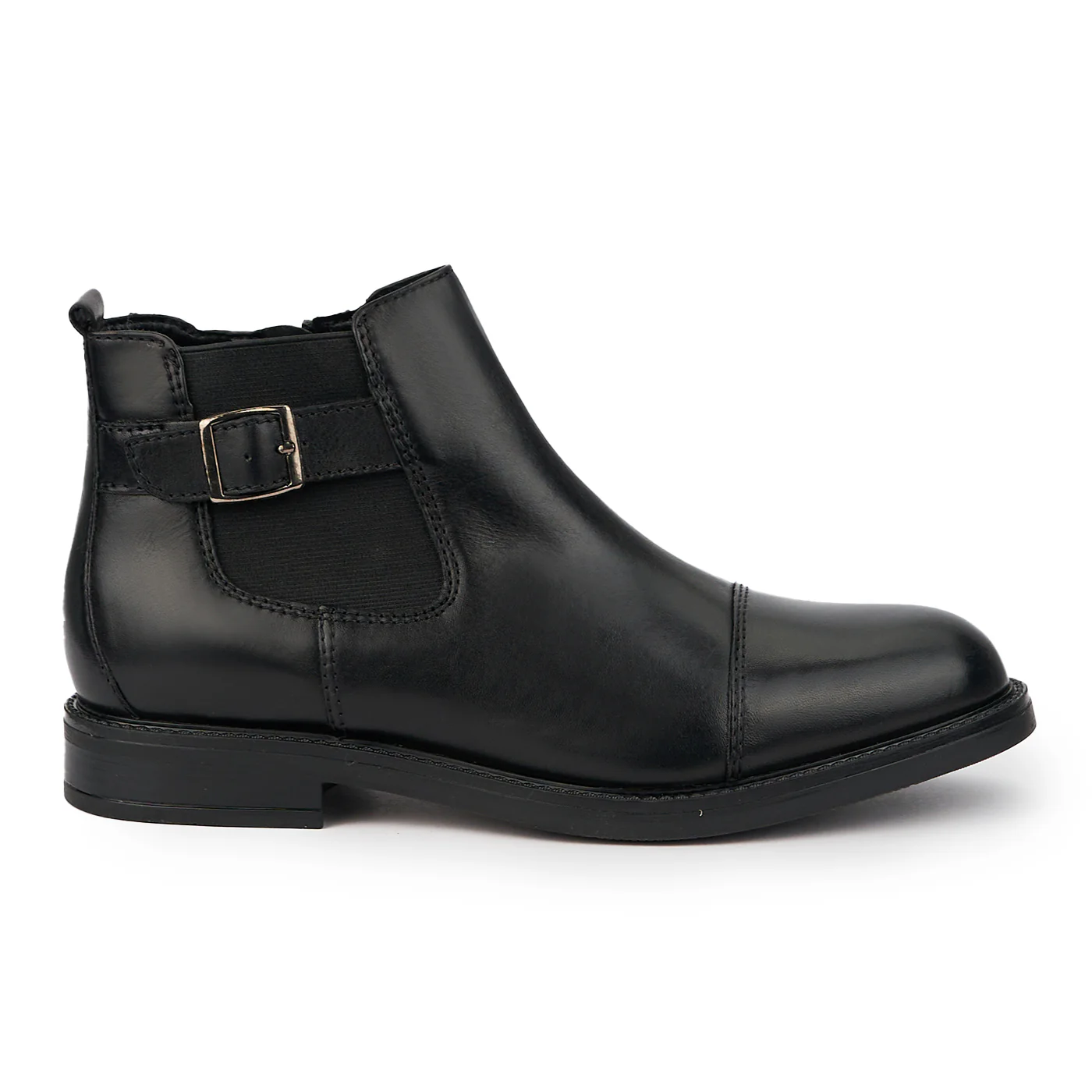 Ghete barbati din piele naturala neagra 7571