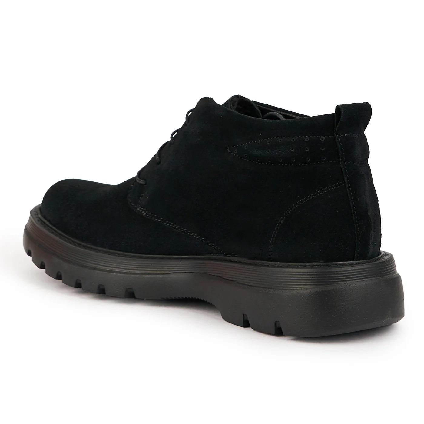 Ghete barbati din piele naturala neagra 7584 - Image 2