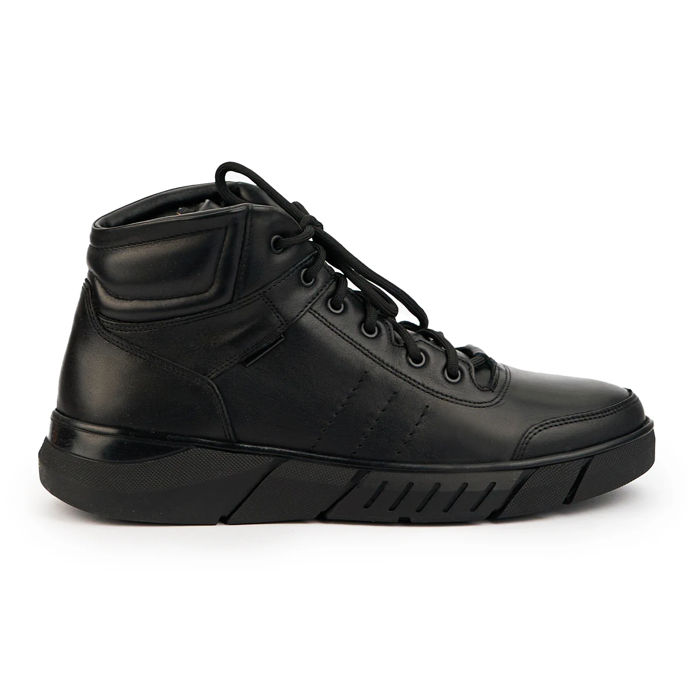 Ghete barbati din piele naturala neagra 7591