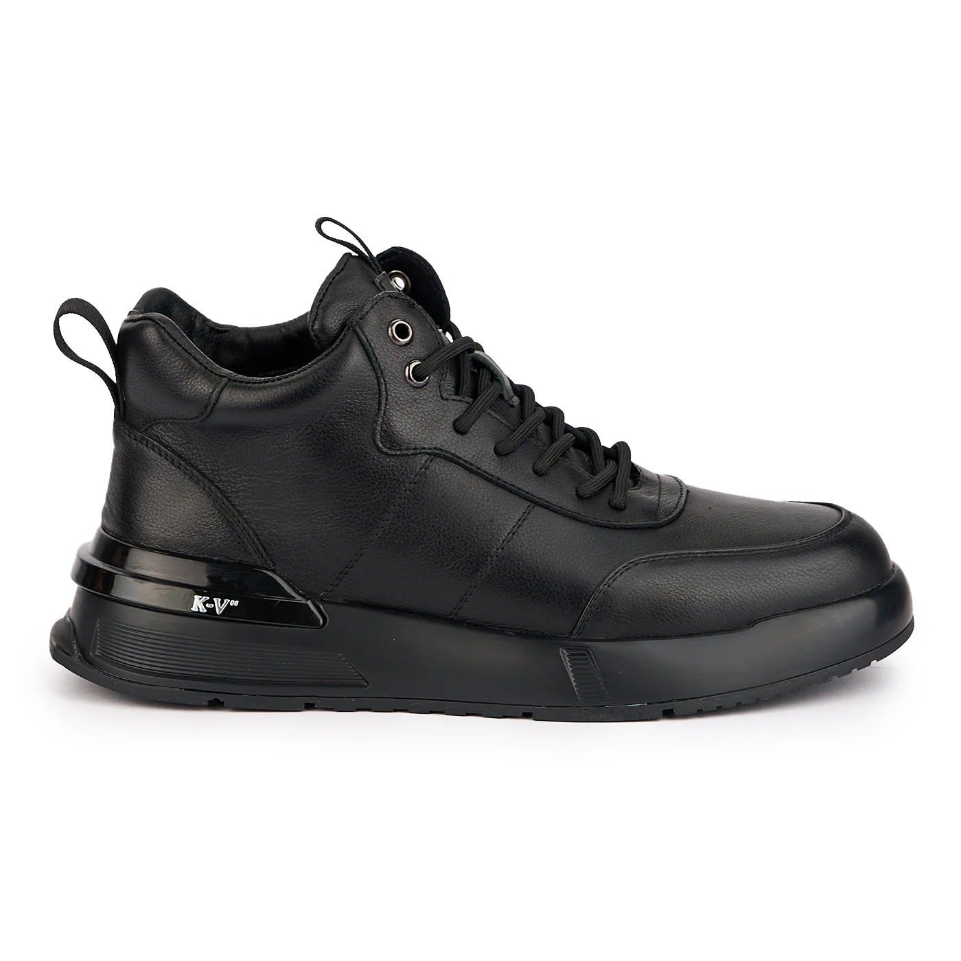Ghete barbati din piele naturala neagra 7785