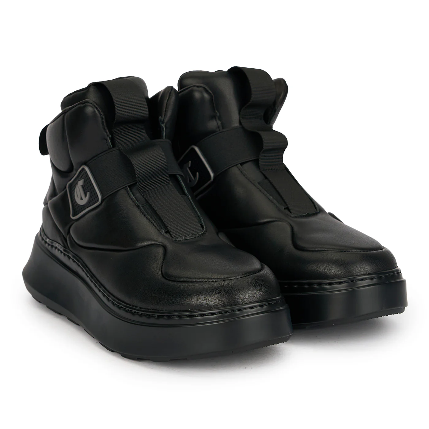 Ghete barbati din piele naturala neagra 7949 - Image 4