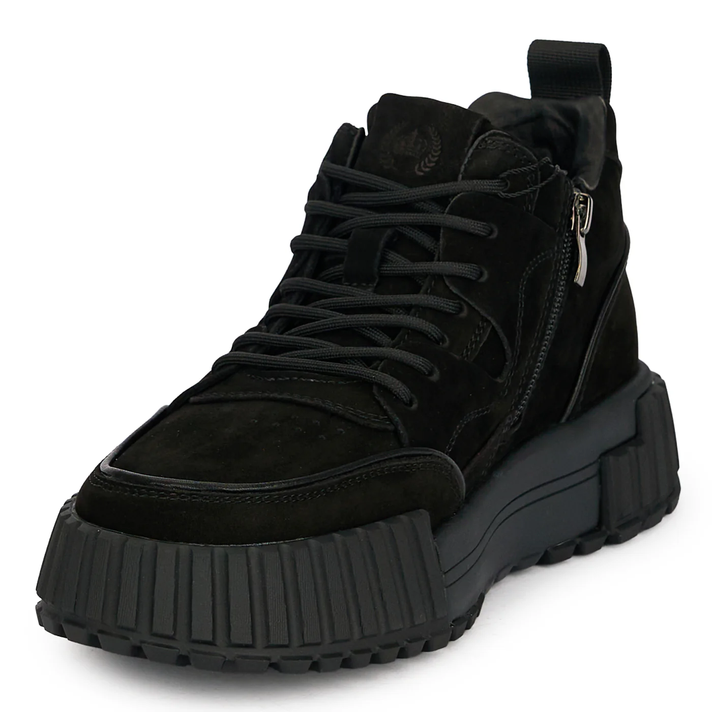 Ghete barbati din piele naturala neagra 7962 - Image 3