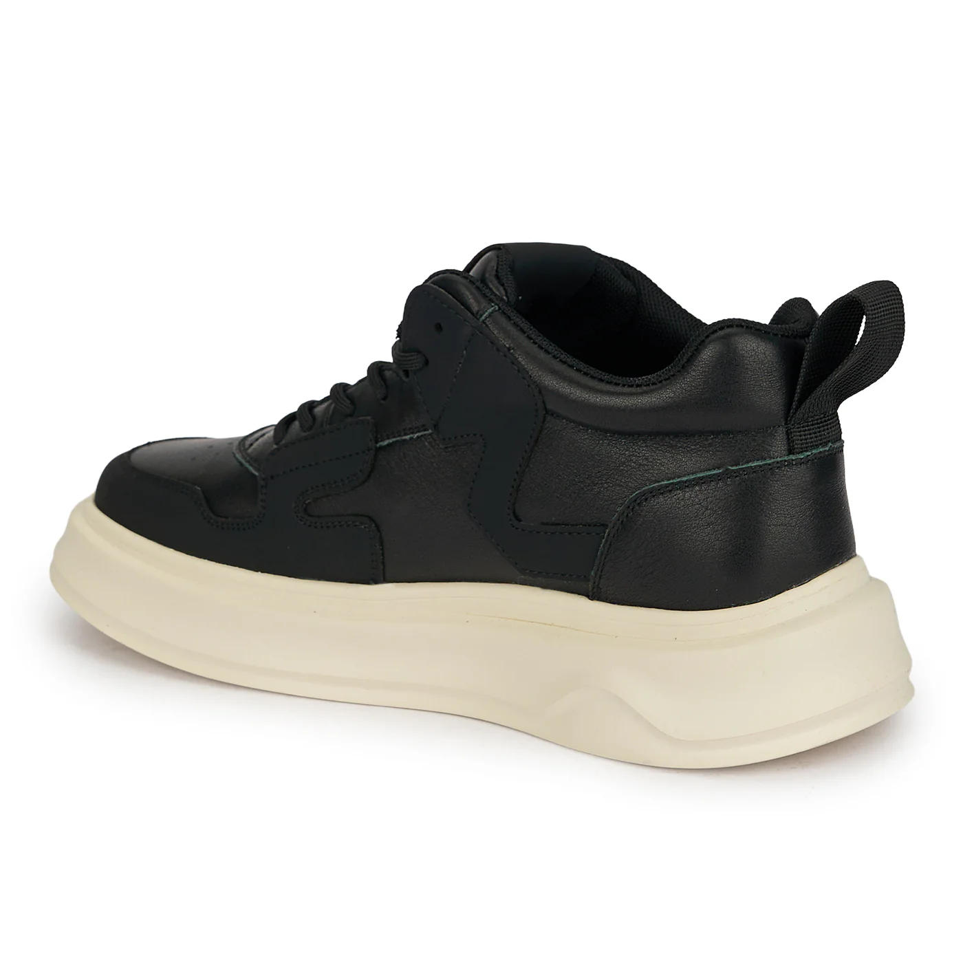 Ghete barbati din piele naturala neagra 7976 - Image 2