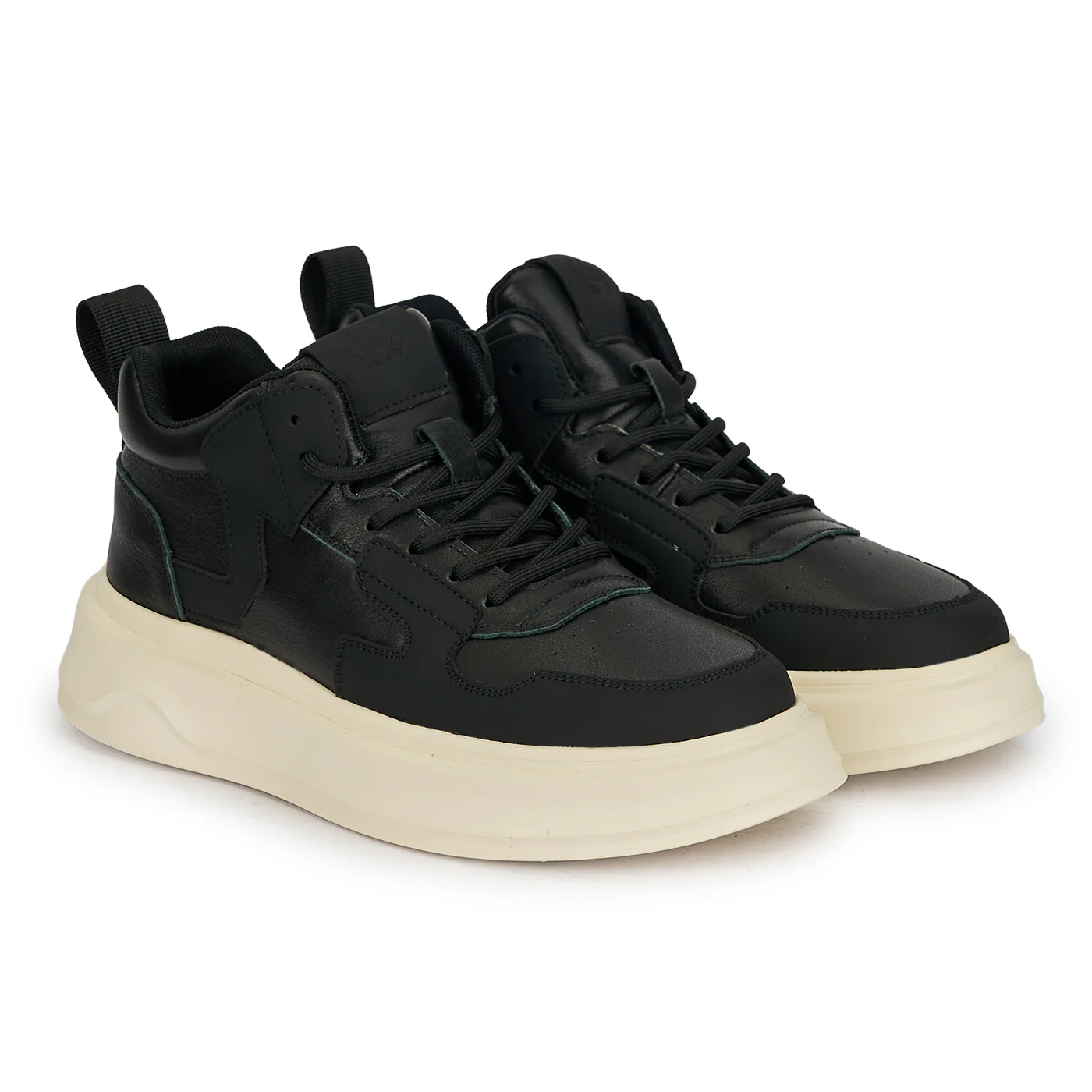 Ghete barbati din piele naturala neagra 7976 - Image 4