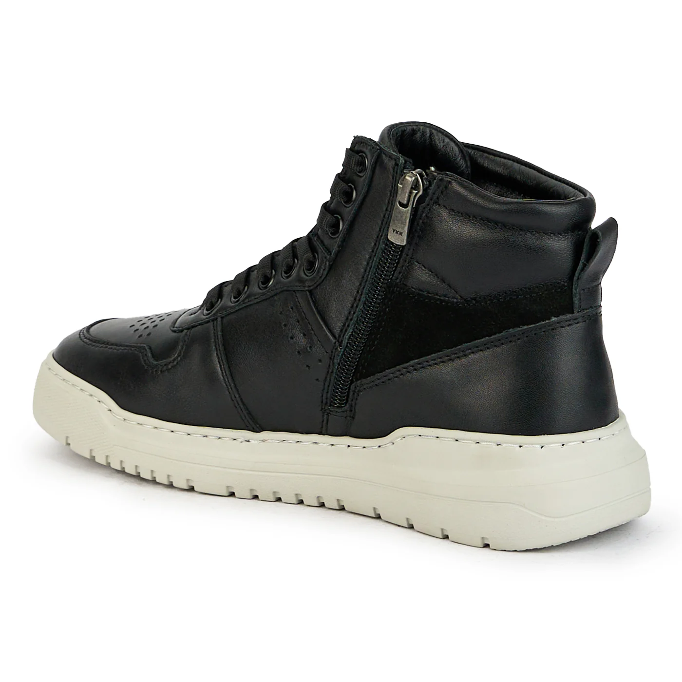 Ghete barbati din piele naturala negru 7824 - Image 2