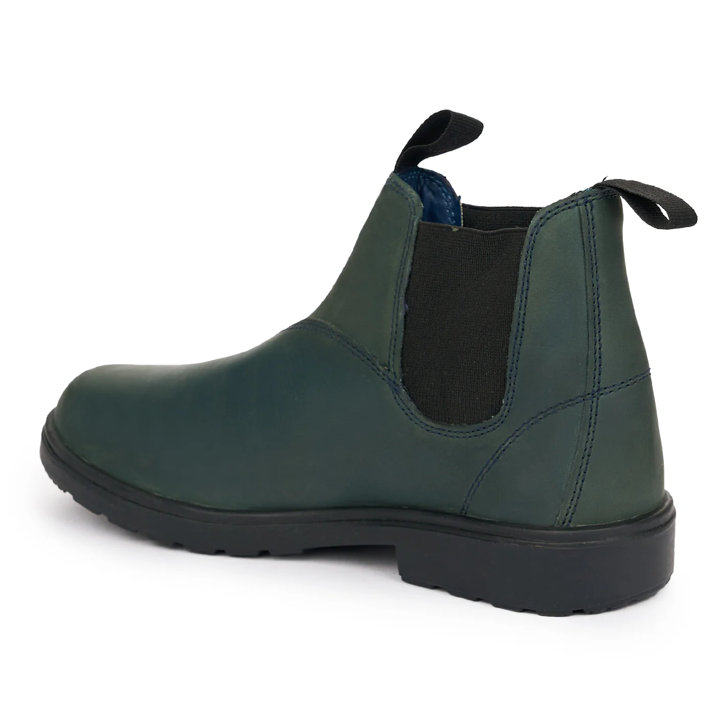 Ghete barbati din piele naturala verde 7430 - Image 2