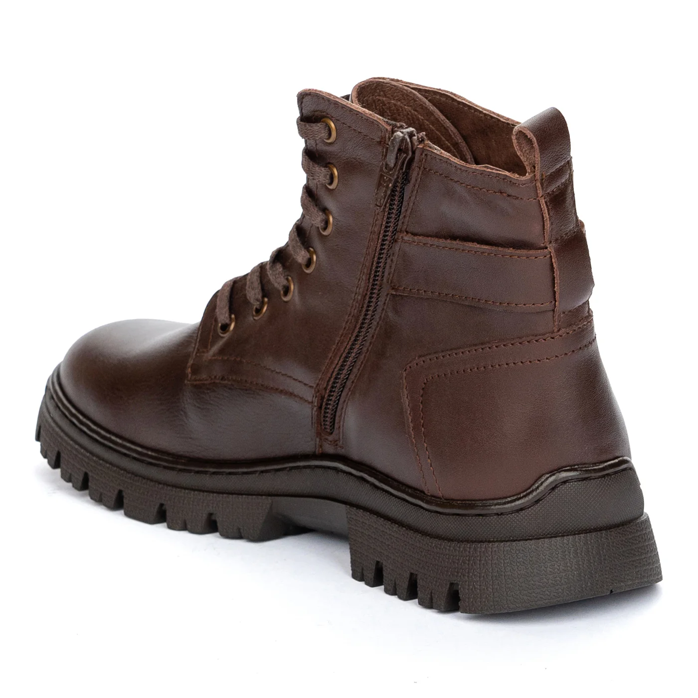 Ghete Barbati Piele Iarna Maro 7362 - Image 2