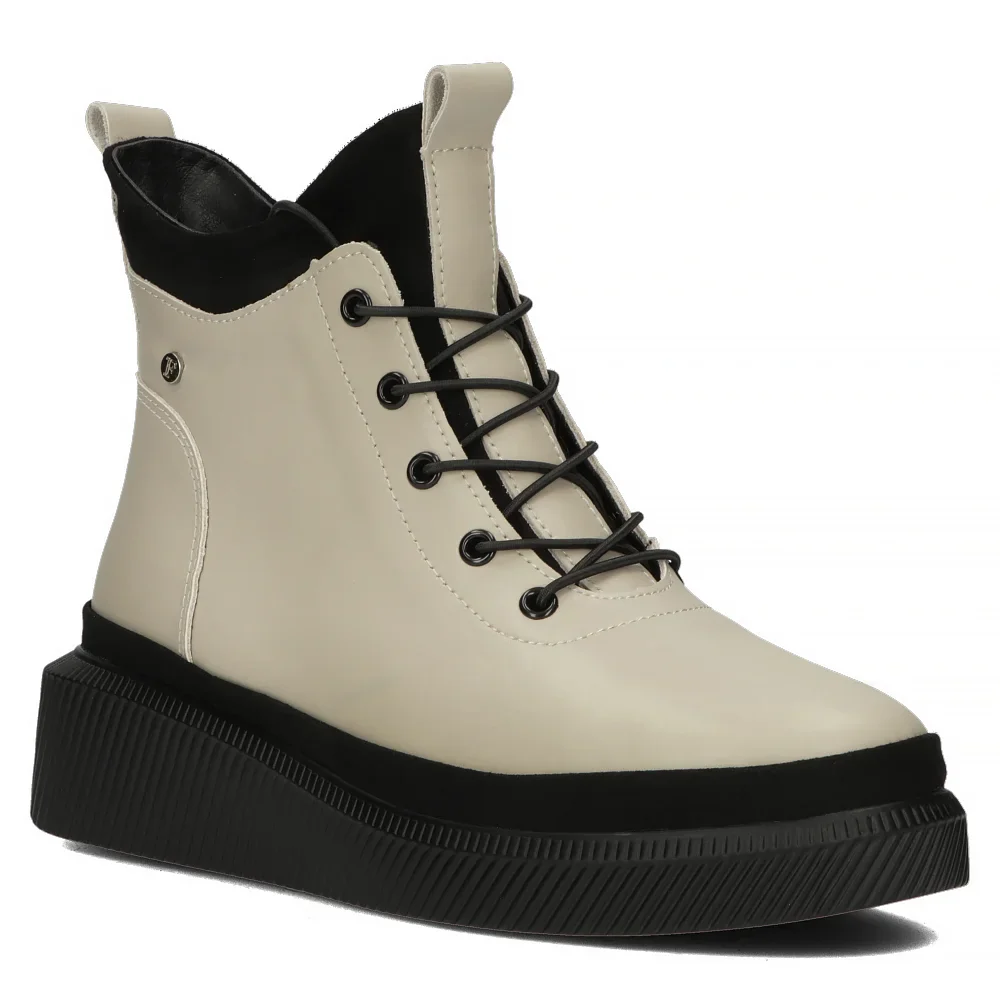 Ghete casual dama din piele naturala 14666 - Image 2