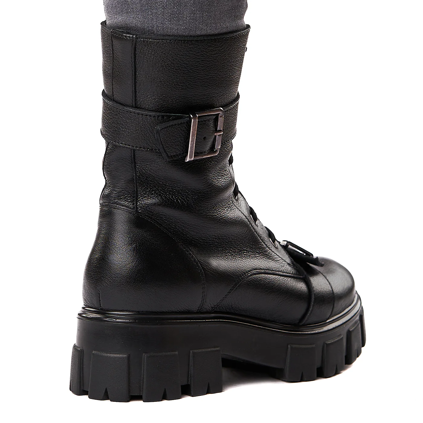 Ghete dama din piele naturala 3558 - Image 4
