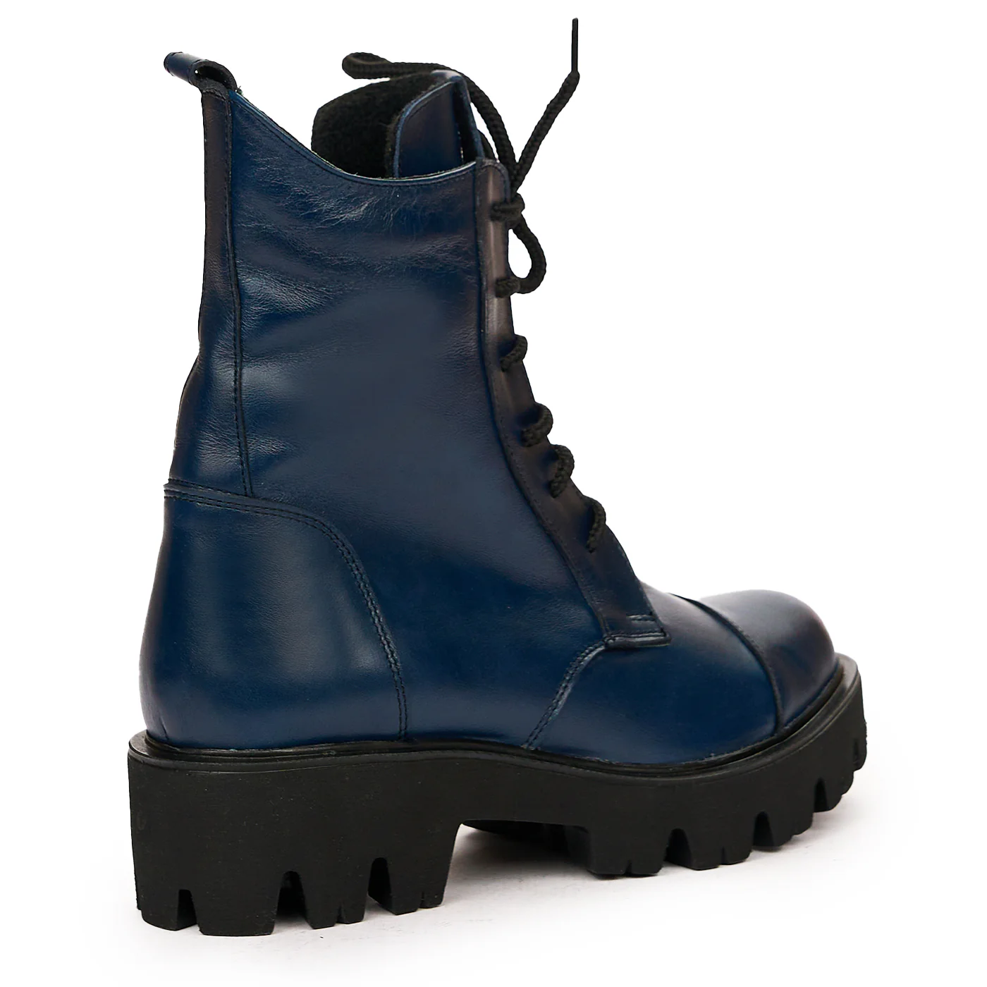 Ghete dama din piele naturala bleumarin 8364 - Image 2