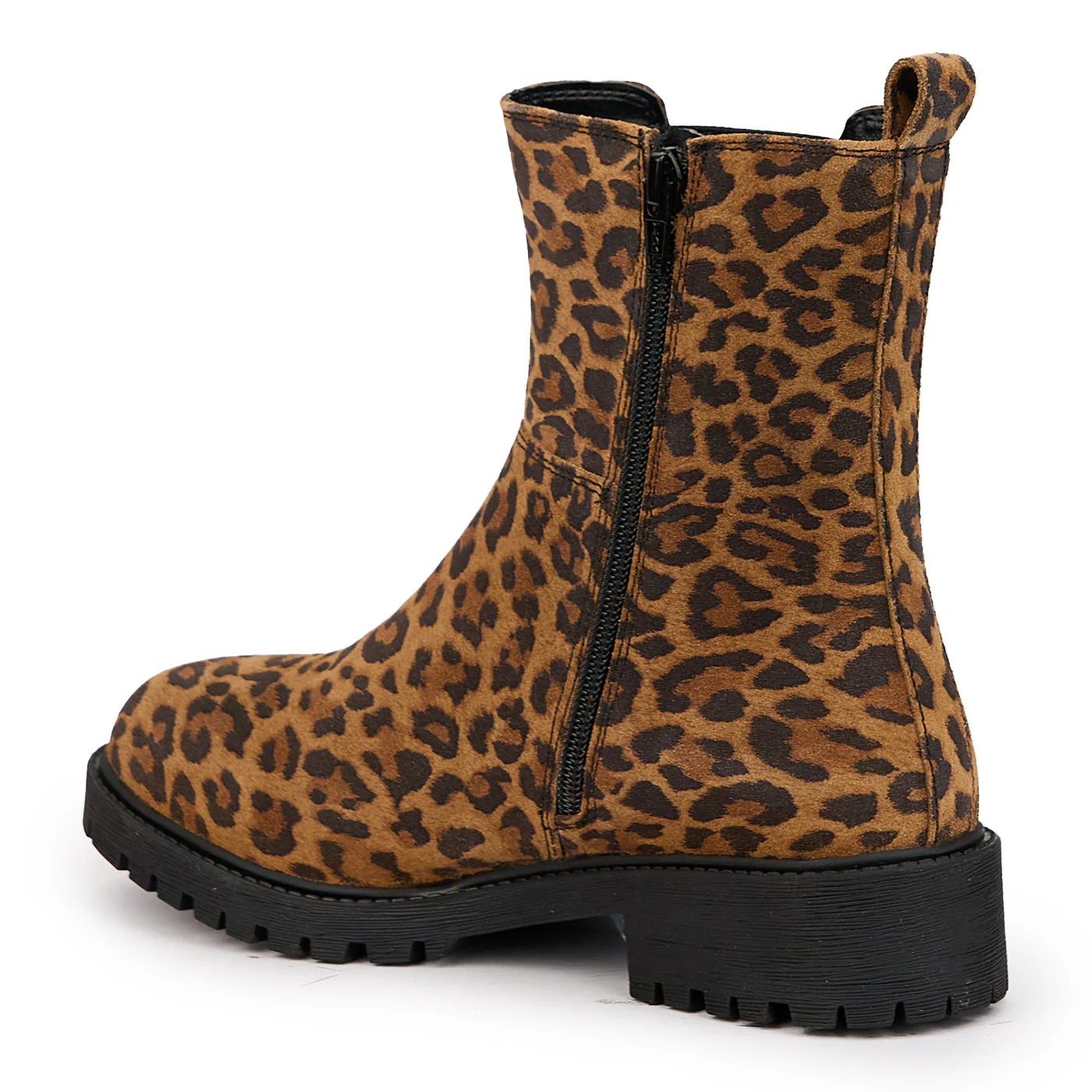 Ghete dama din piele naturala multicolor 14511 - Image 2