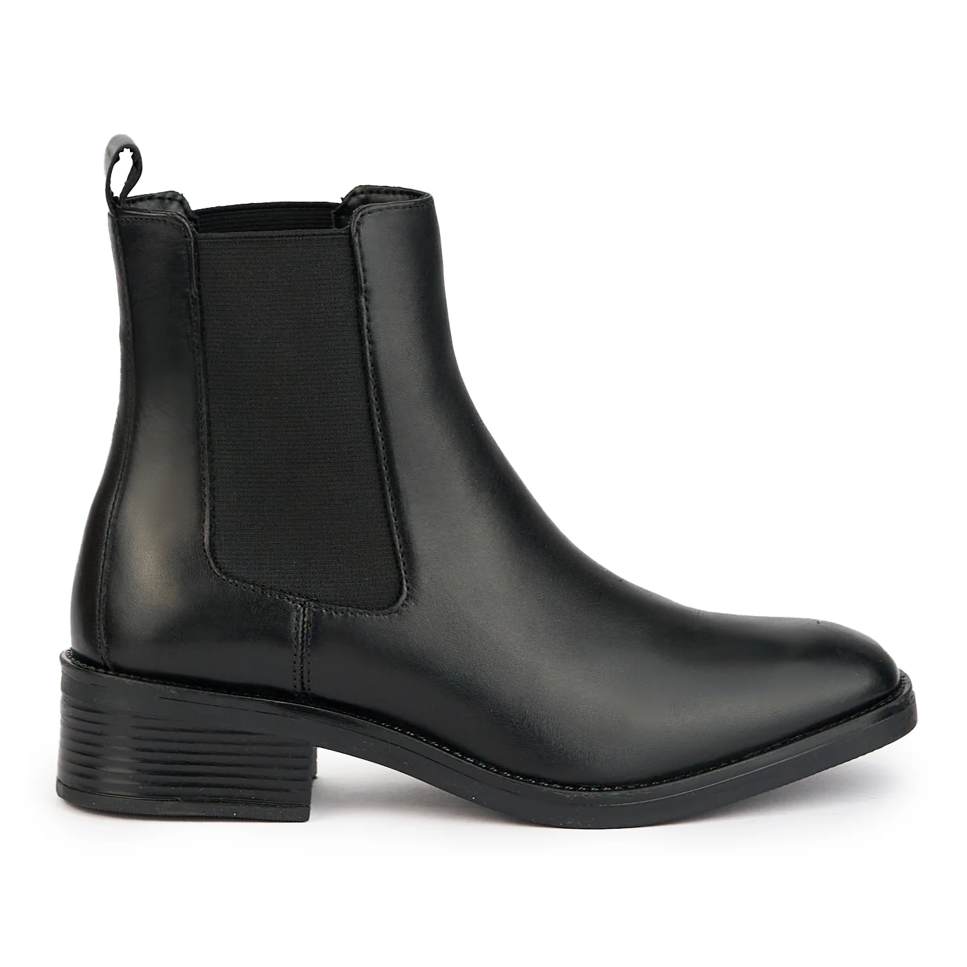 Ghete dama din piele naturala neagra 17222