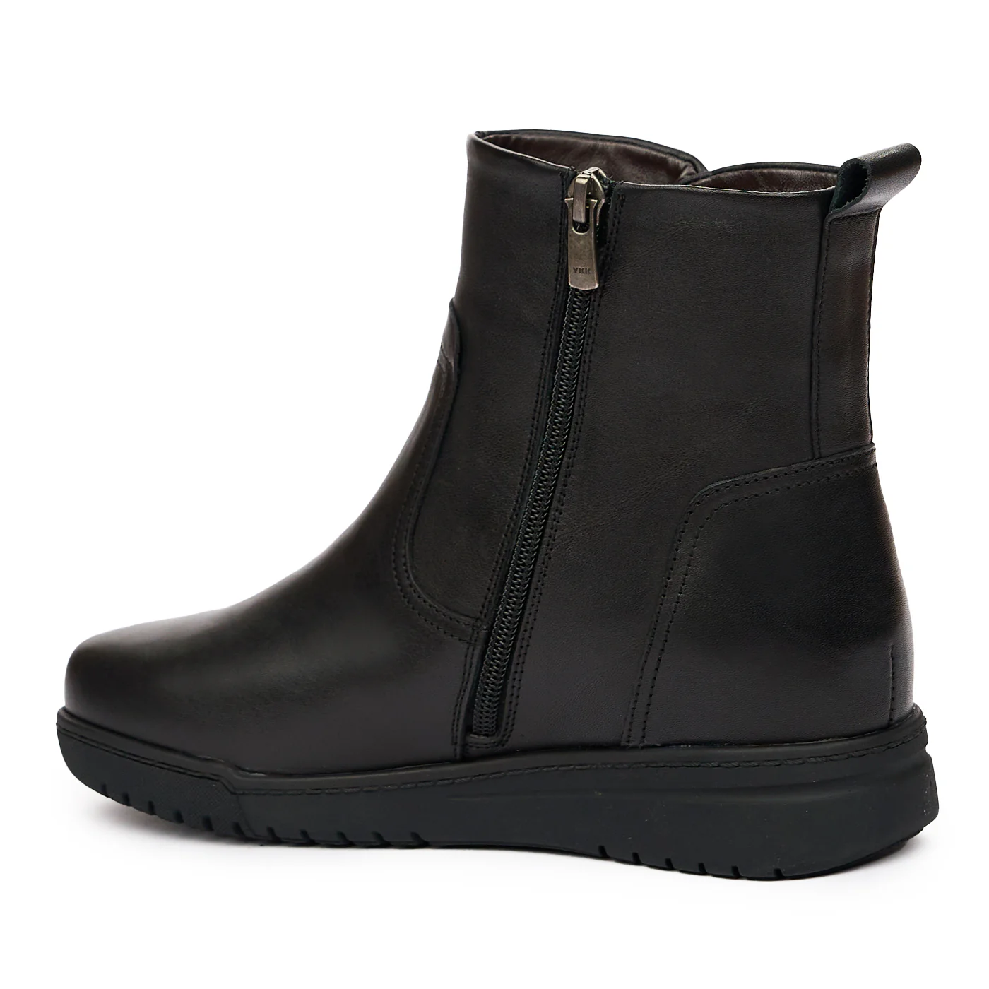 Ghete dama din piele naturala negre 8164 - Image 3