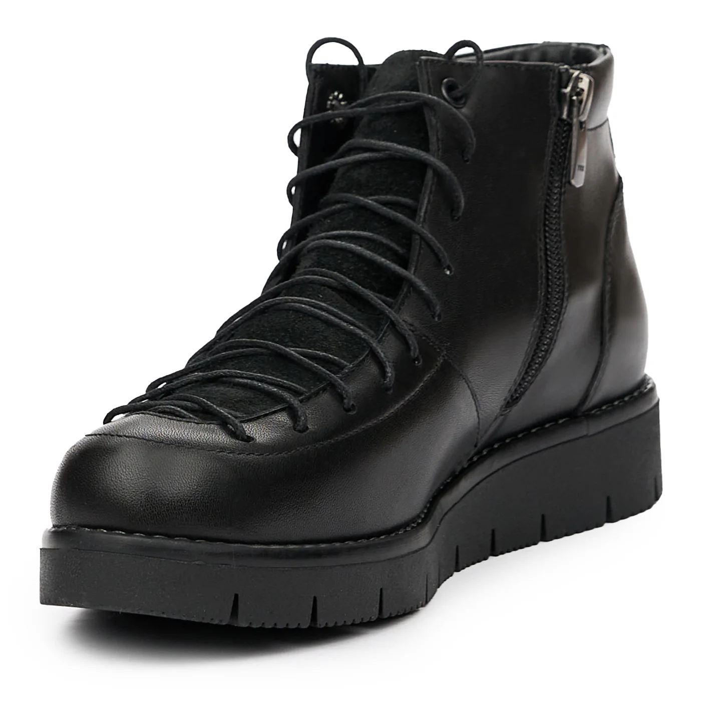 Ghete dama din piele naturala negru 8184 - Image 4
