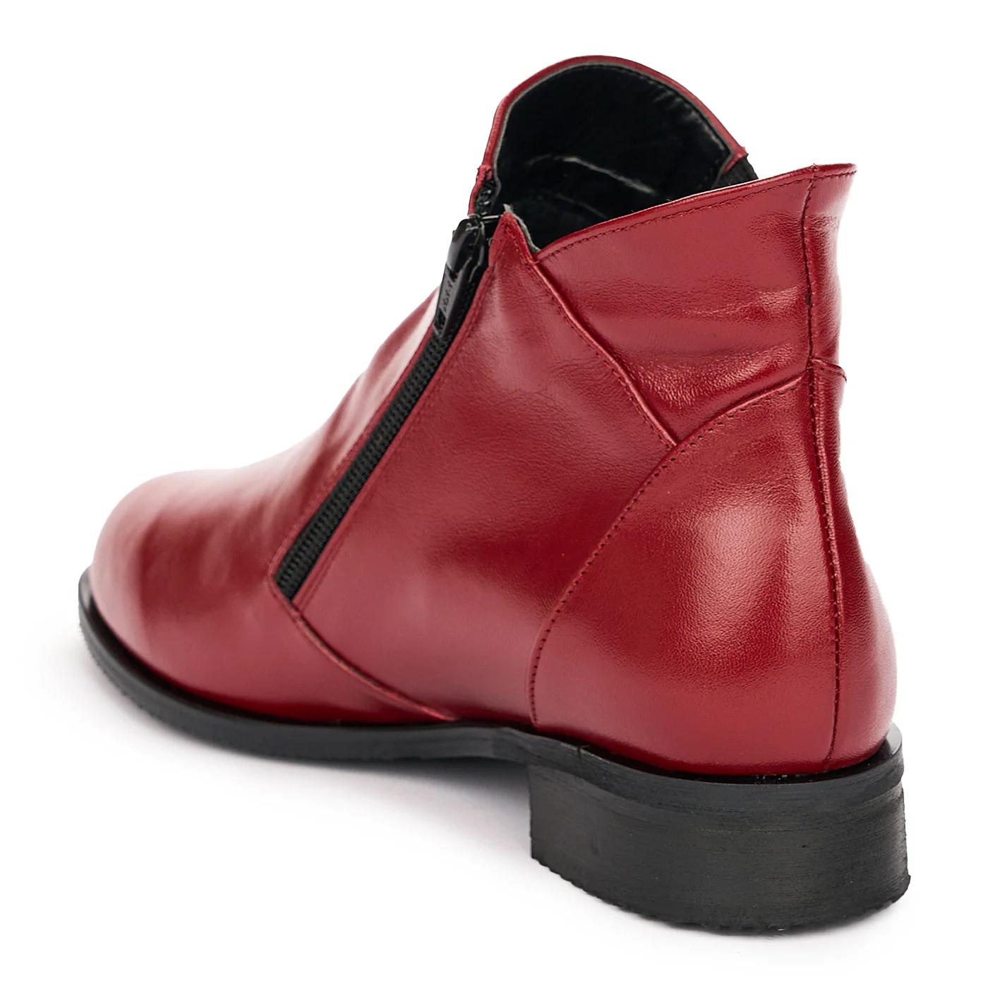 Ghete Dama  Piele Naturala Talpa 3 Cm Casual 10888 - Image 2
