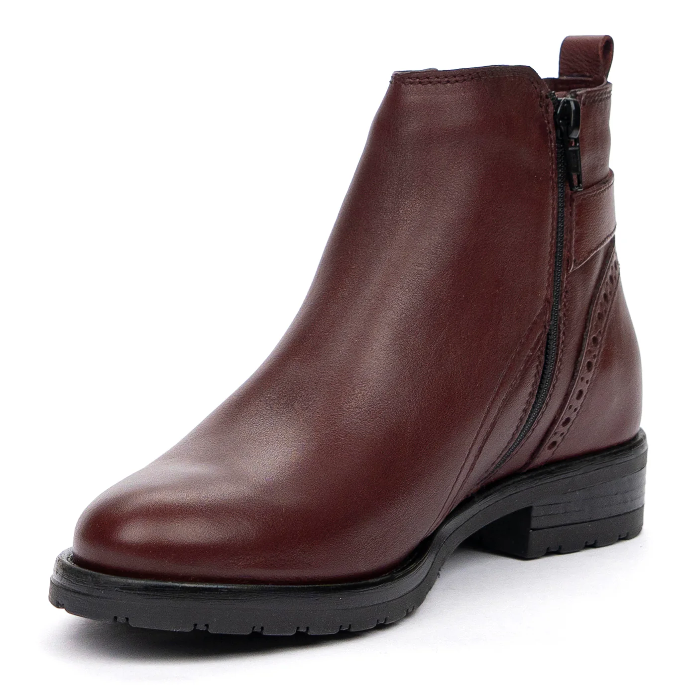 Ghete de Piele Dama cu Toc 3 Cm Casual 8483 - Image 4
