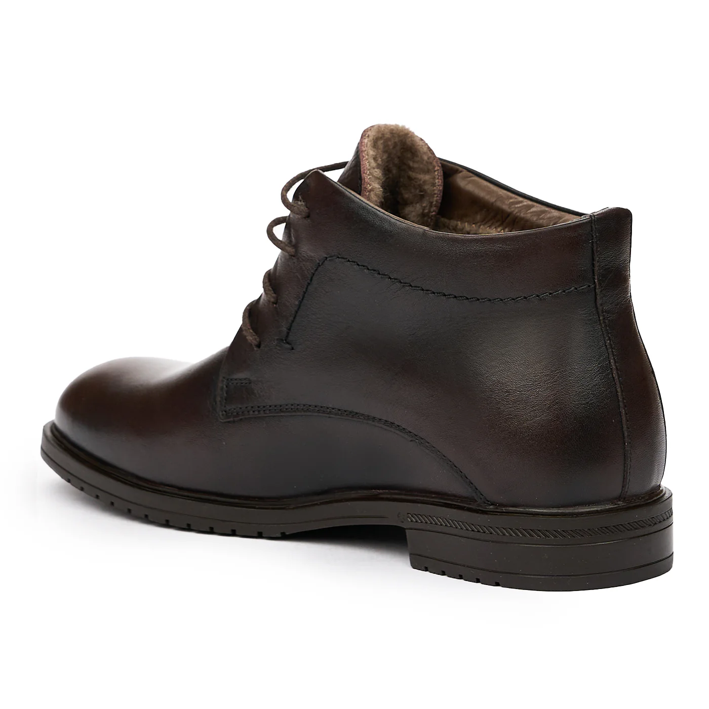 Ghete de Piele Naturala Barbati Maro 7140 - Image 3