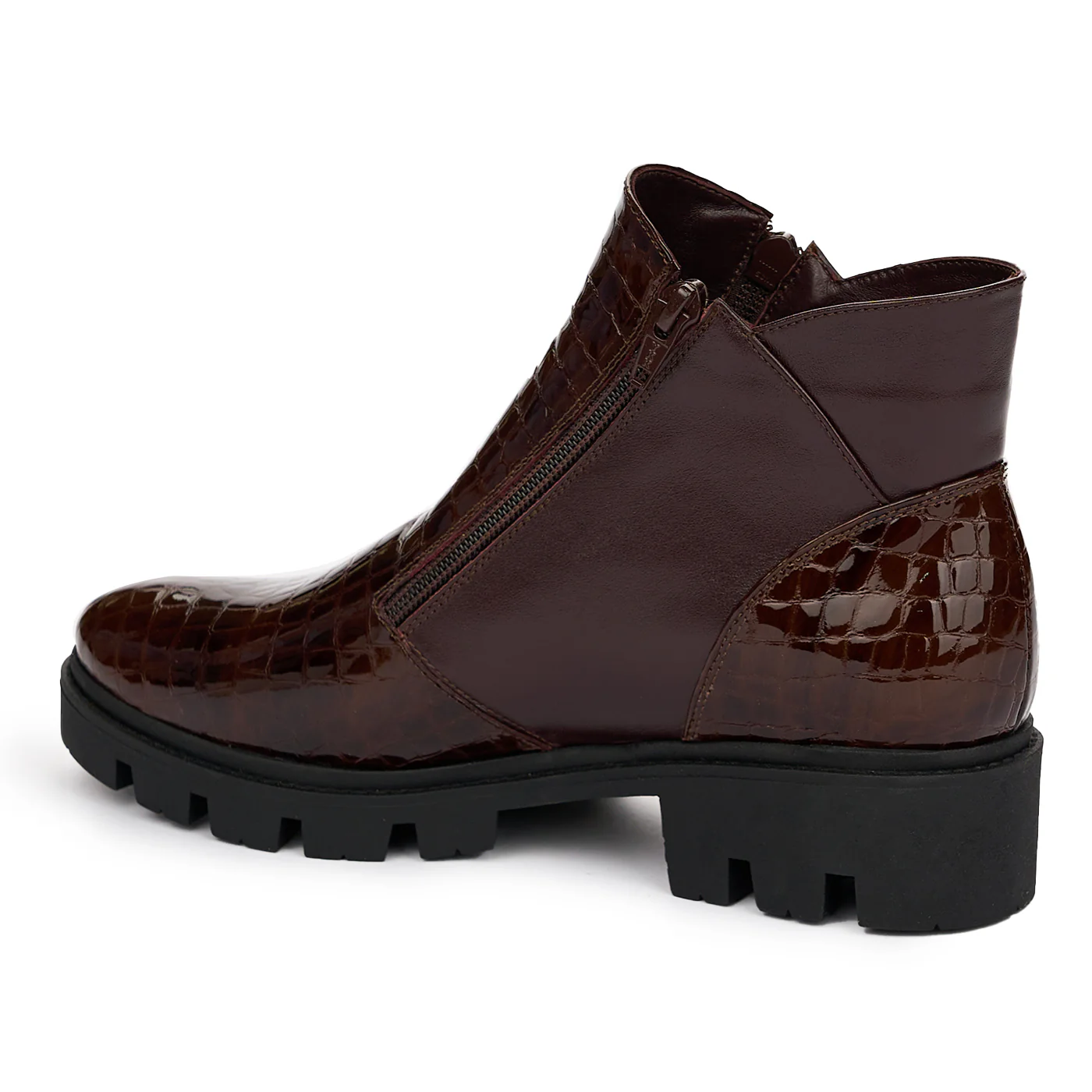 Ghete Elegante Dama Fara Toc Casual Visinii 12565 - Image 2