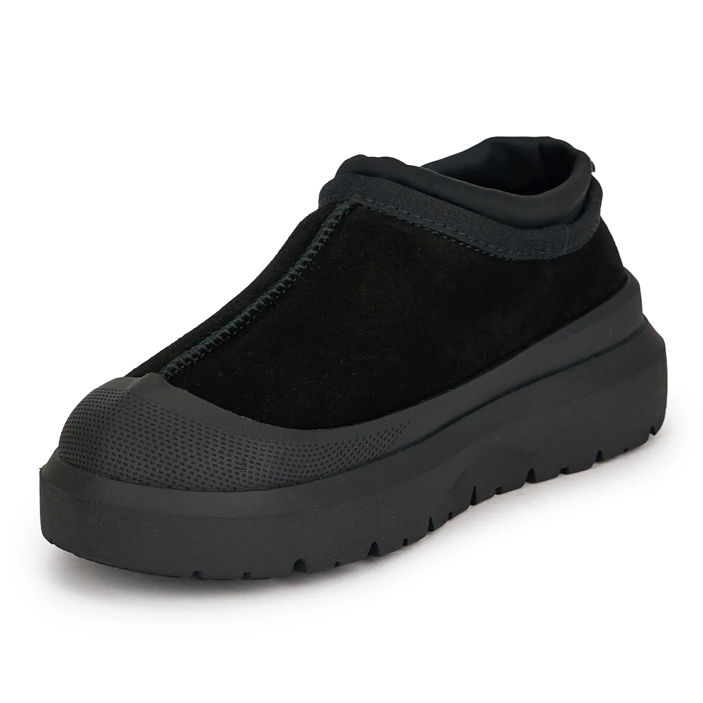 Ghete joase dama din piele naturala neagra 19079 - Image 3