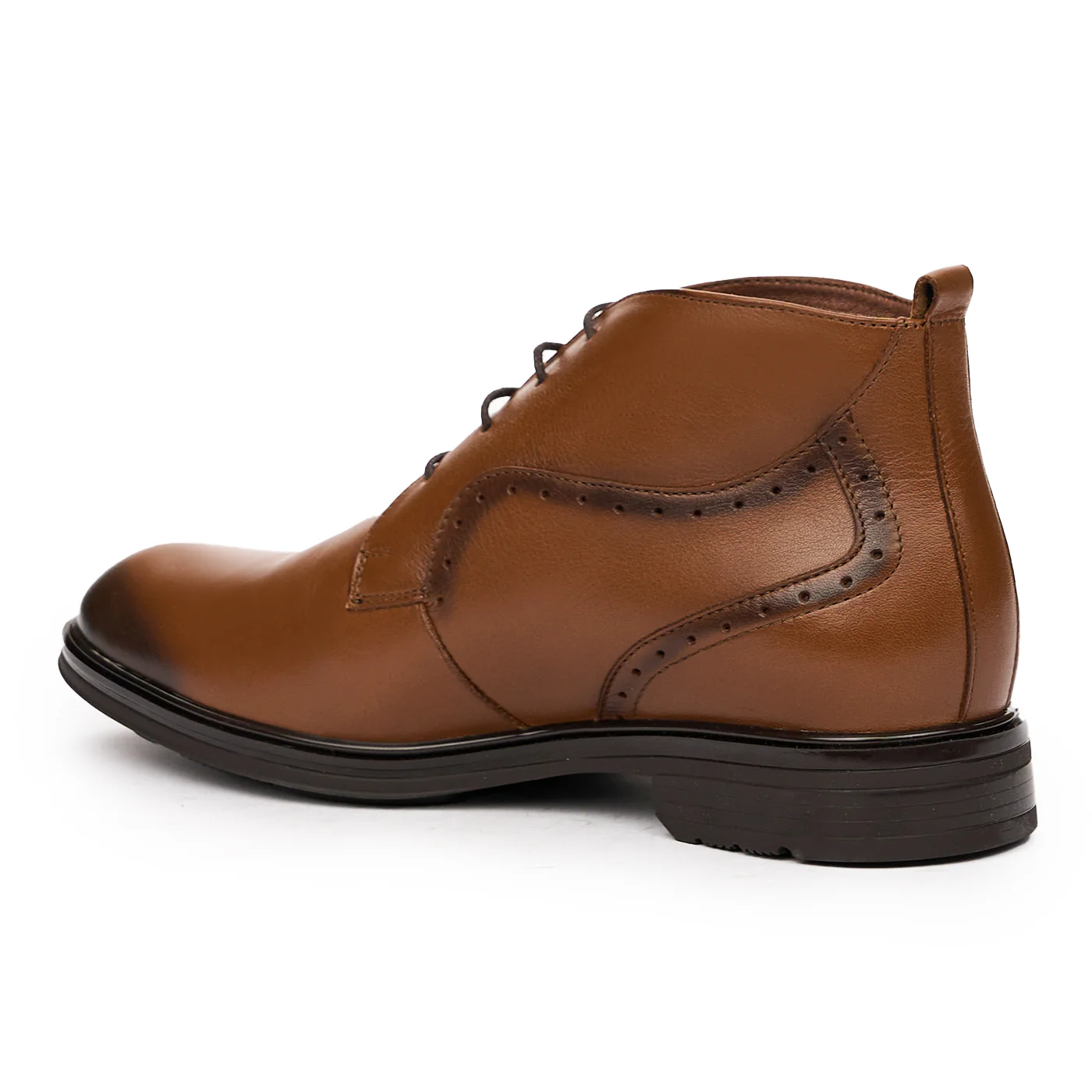 Ghete Piele Bărbați Maro 7164 - Image 3