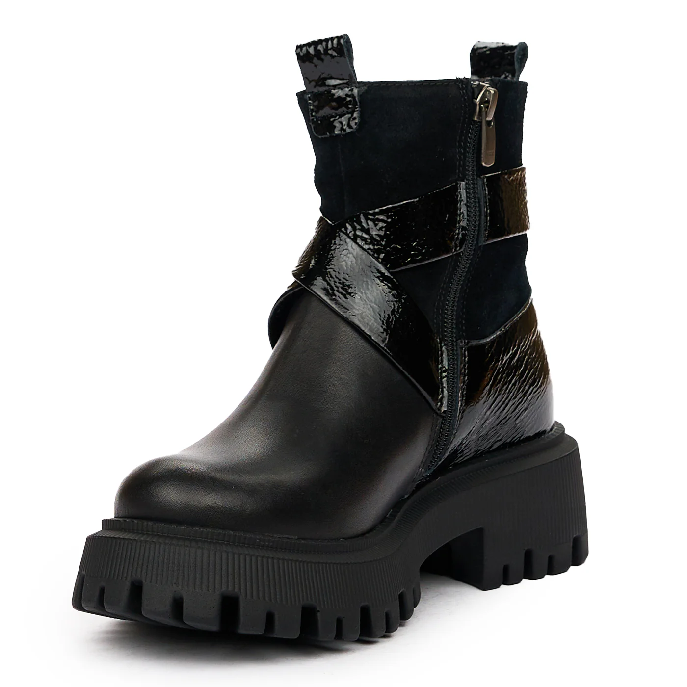 Ghete Piele Dama Negre 8280 - Image 4