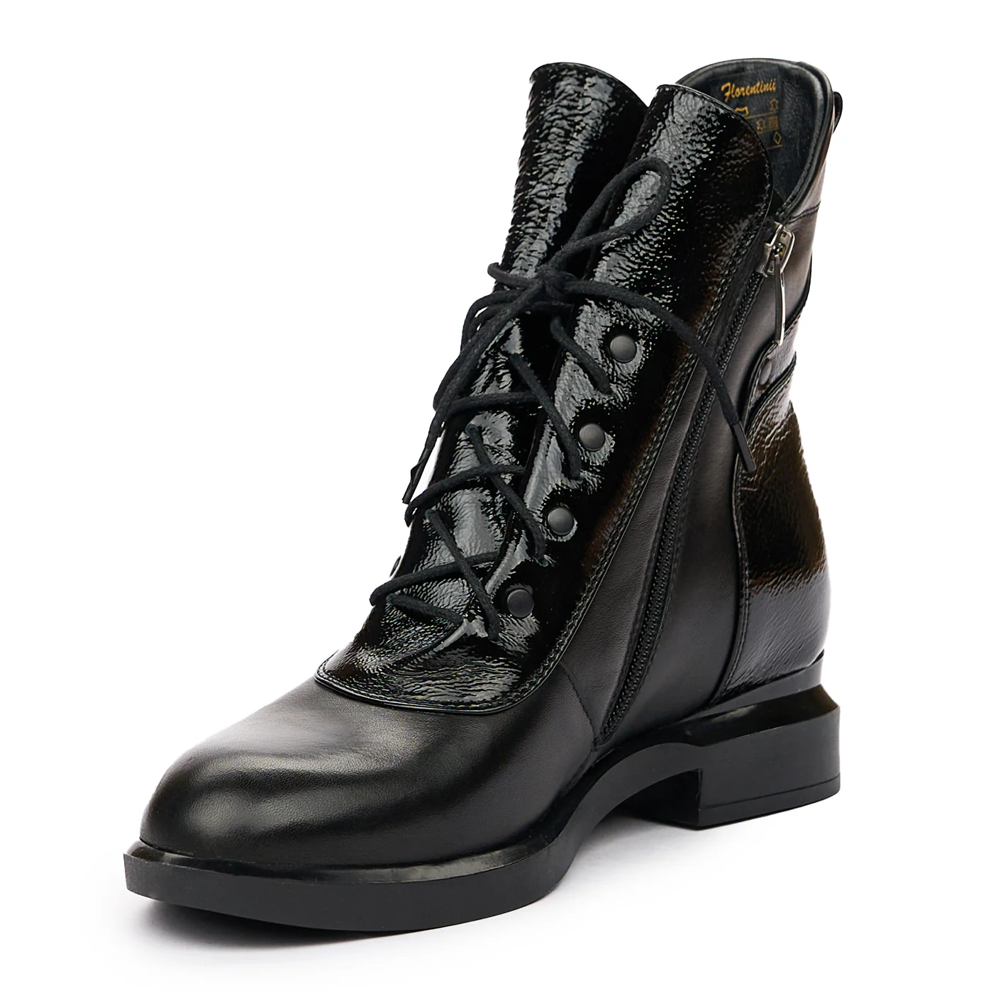 Ghete Piele Dama Toamna - Iarna Negre 8228 - Image 4