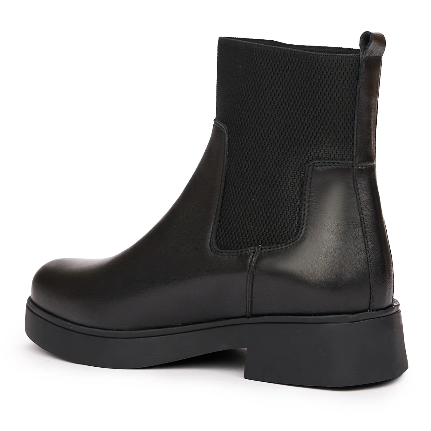 Ghete Piele Naturala neagra 3943 - Image 3
