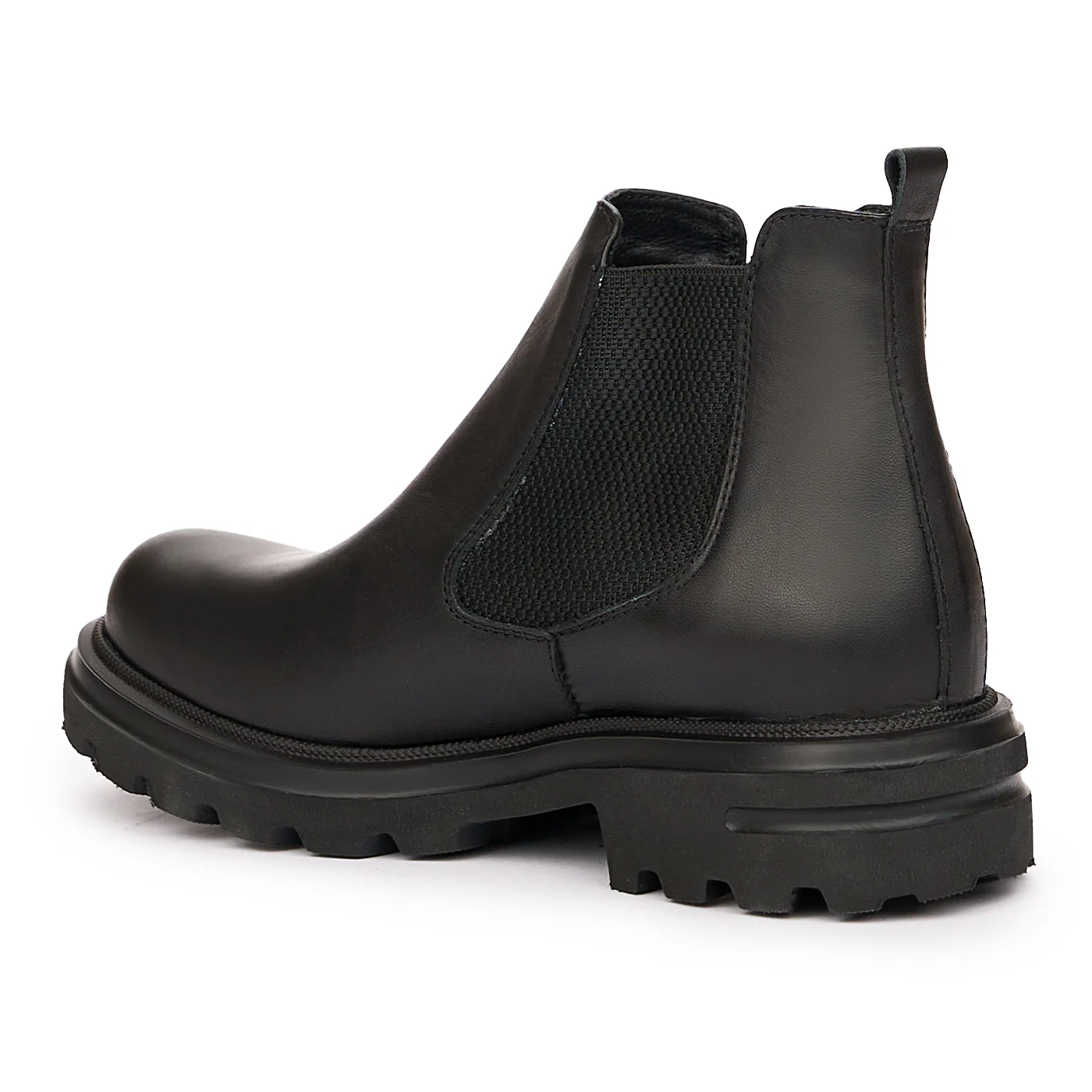 Ghete Piele Naturala neagra 3945 - Image 3