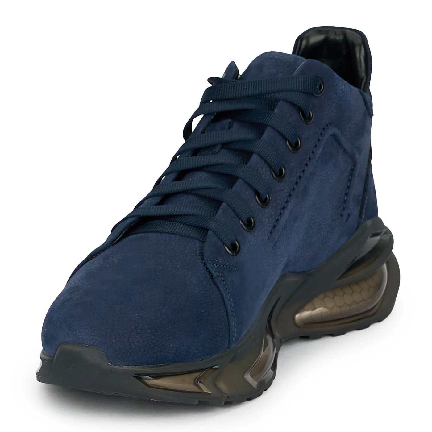 Ghete sport barbati din piele naturala bleumarin 20024 - Image 3