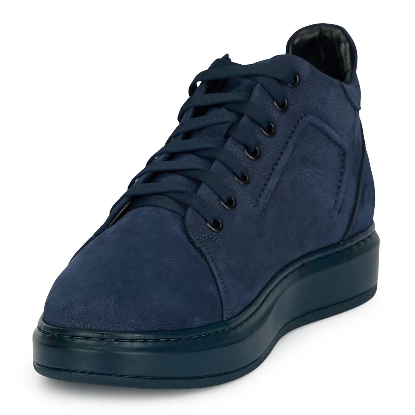 Ghete sport barbati din piele naturala bleumarin 20027 - Image 3
