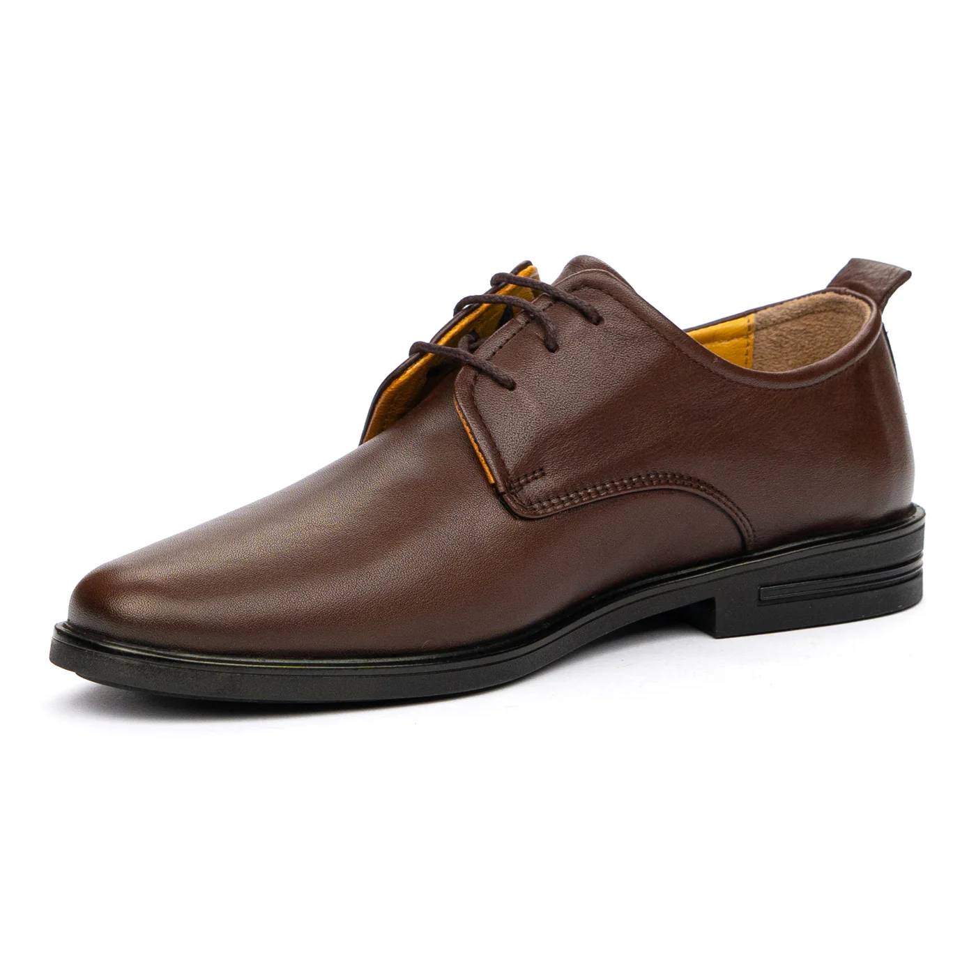Pantofi barbatesti din piele naturala maro 7239 - Image 4