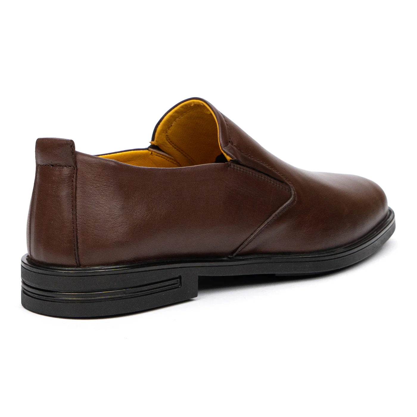 Pantofi barbatesti din piele naturala maro 7241 - Image 2