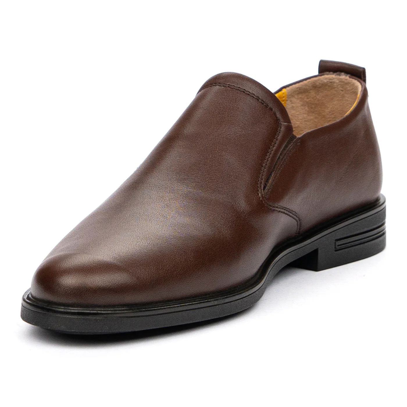 Pantofi barbatesti din piele naturala maro 7241 - Image 4