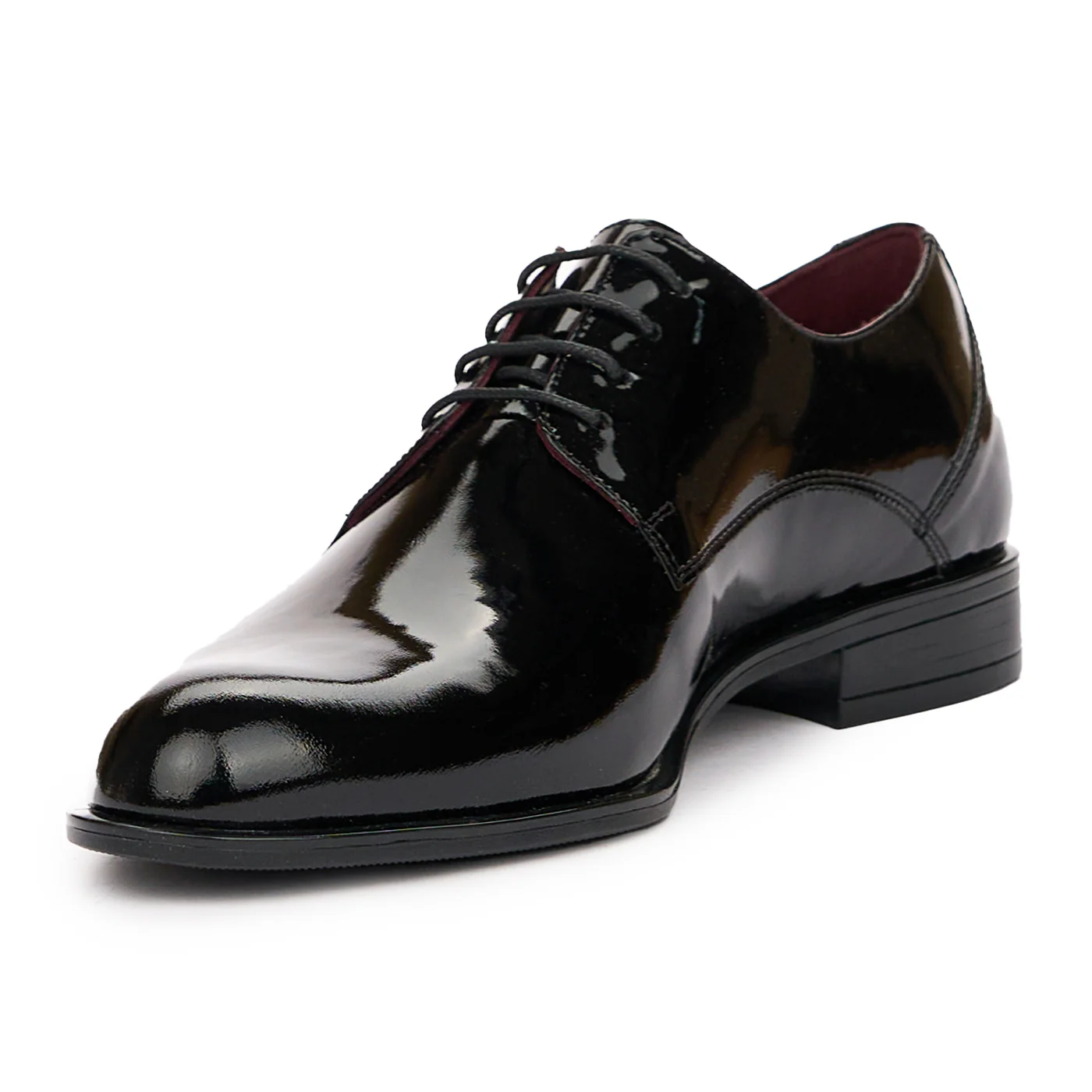 Pantofi Barbatesti Din Piele Naturala neagra 7124 - Image 4
