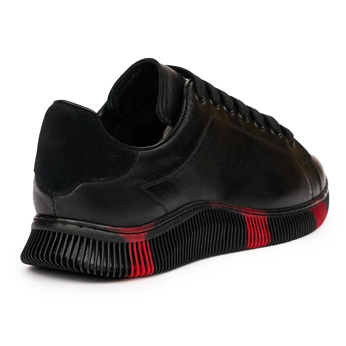 Pantofi barbatesti din piele naturala neagra 7220 - Image 2