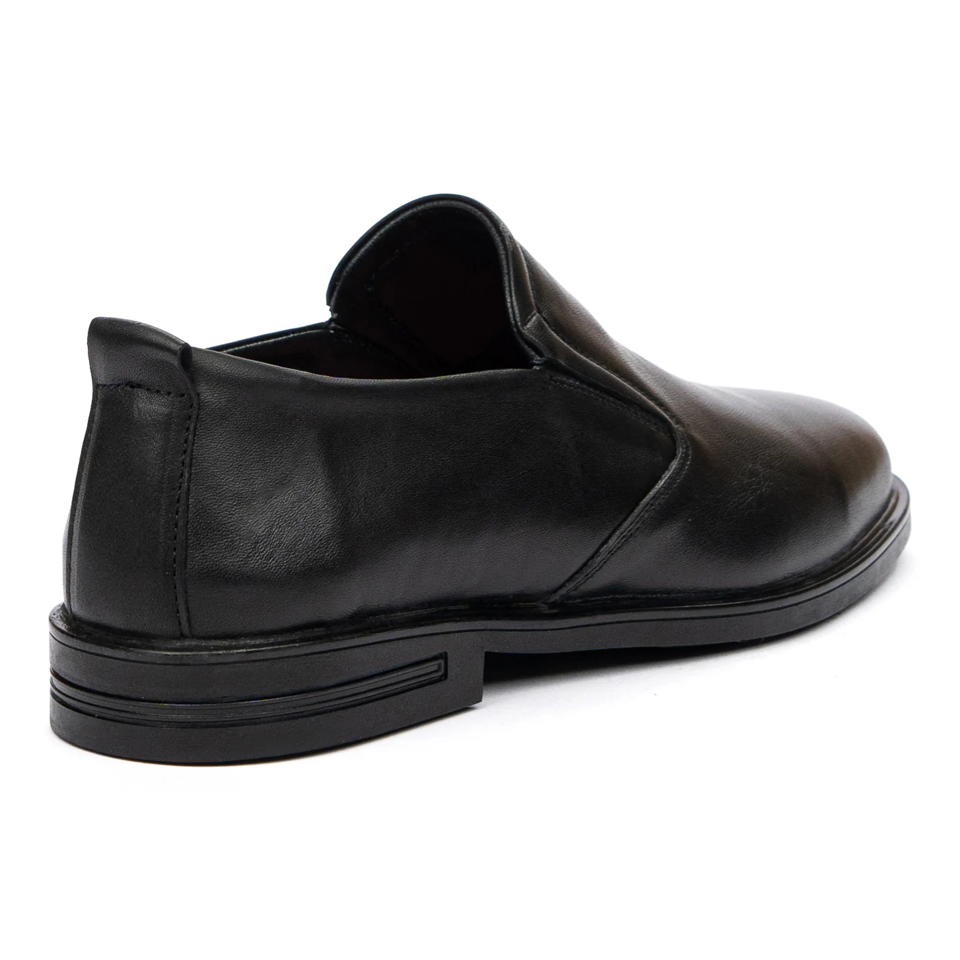 Pantofi barbatesti din piele naturala neagra 7237 - Image 2